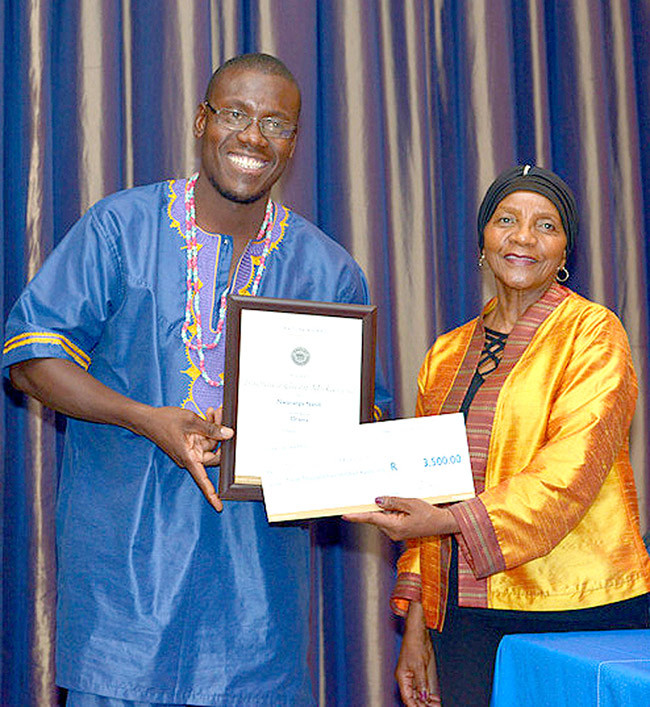 Esteemed literary awards for two local authors