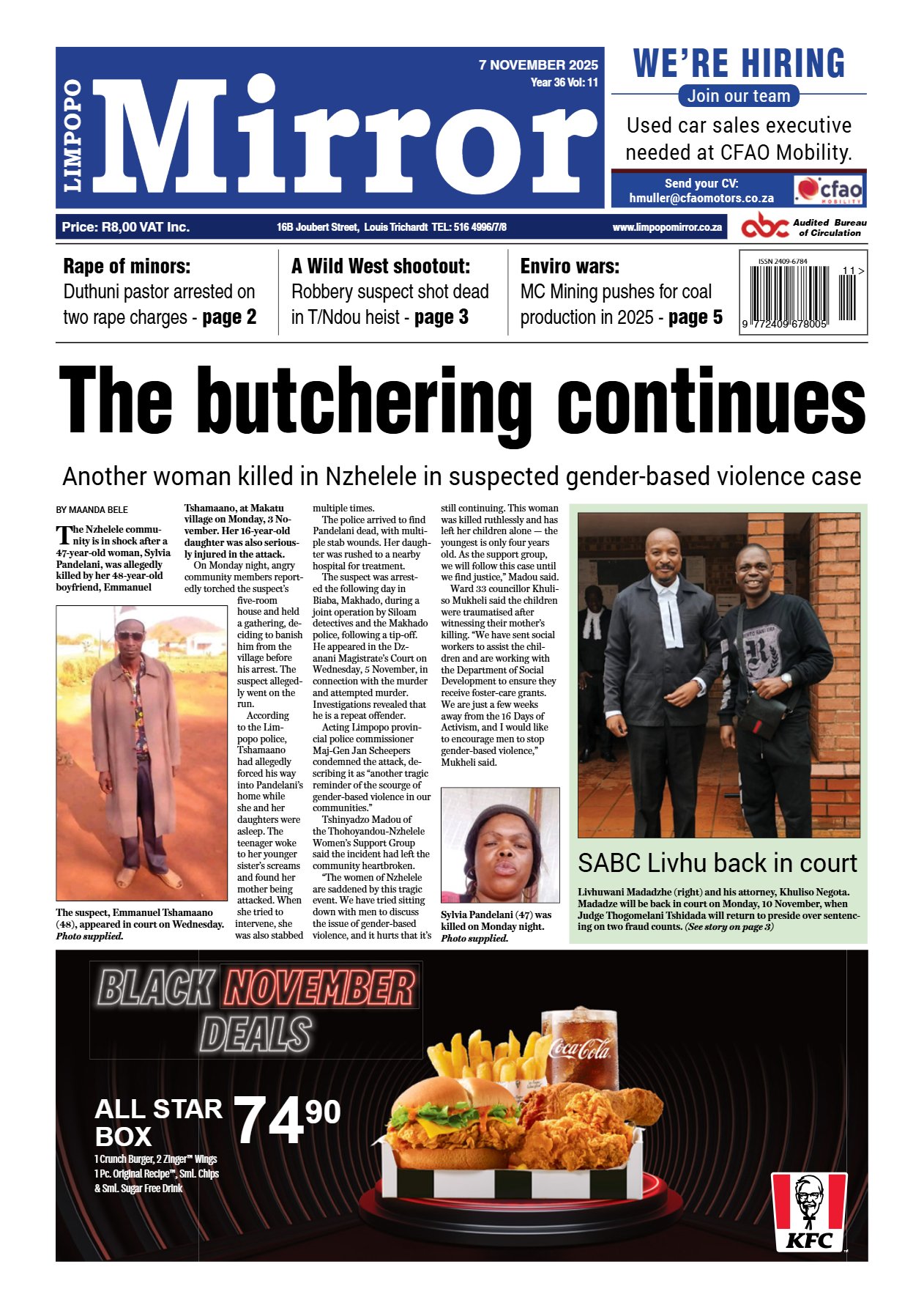 Limpopo Mirror 7 Nov 2025