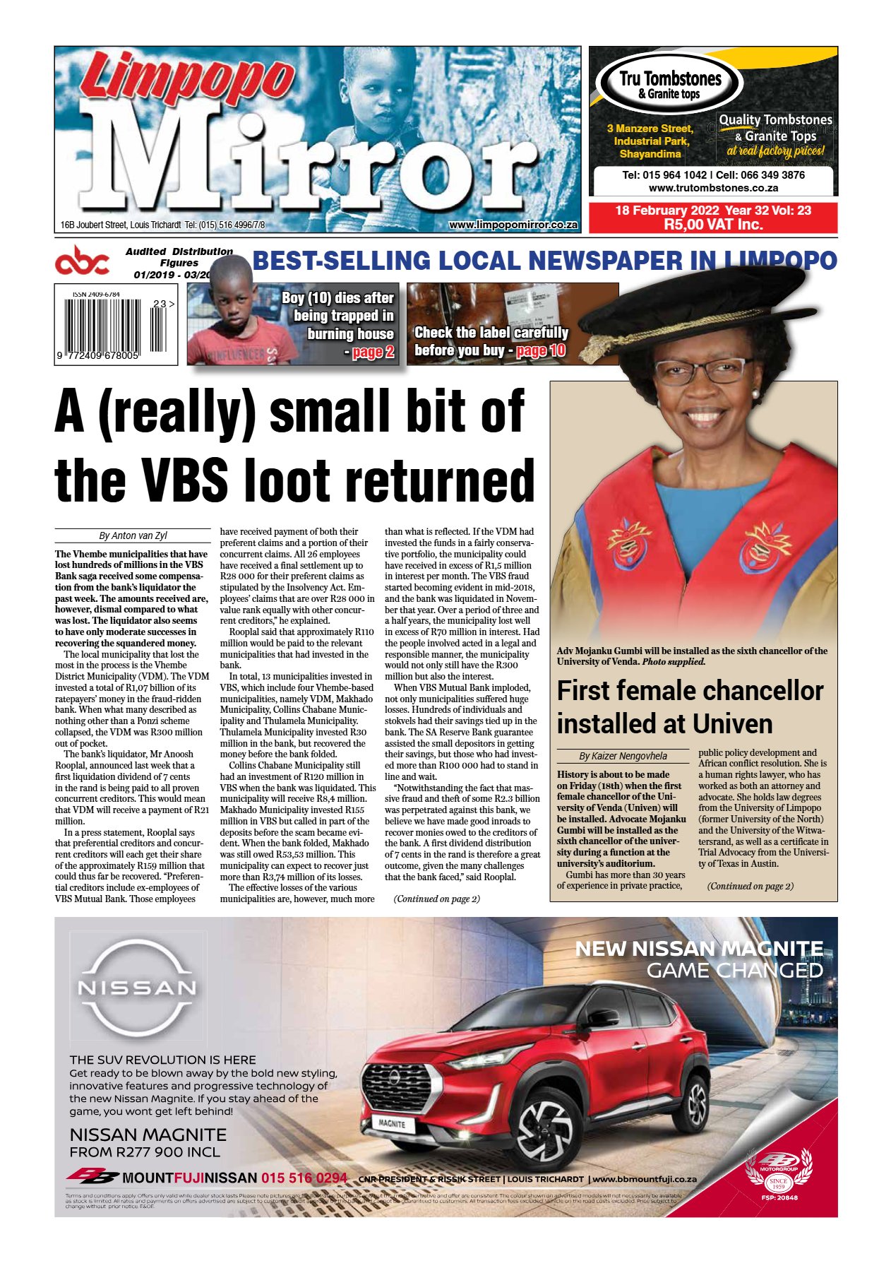 Limpopo Mirror 18 Feb 2022