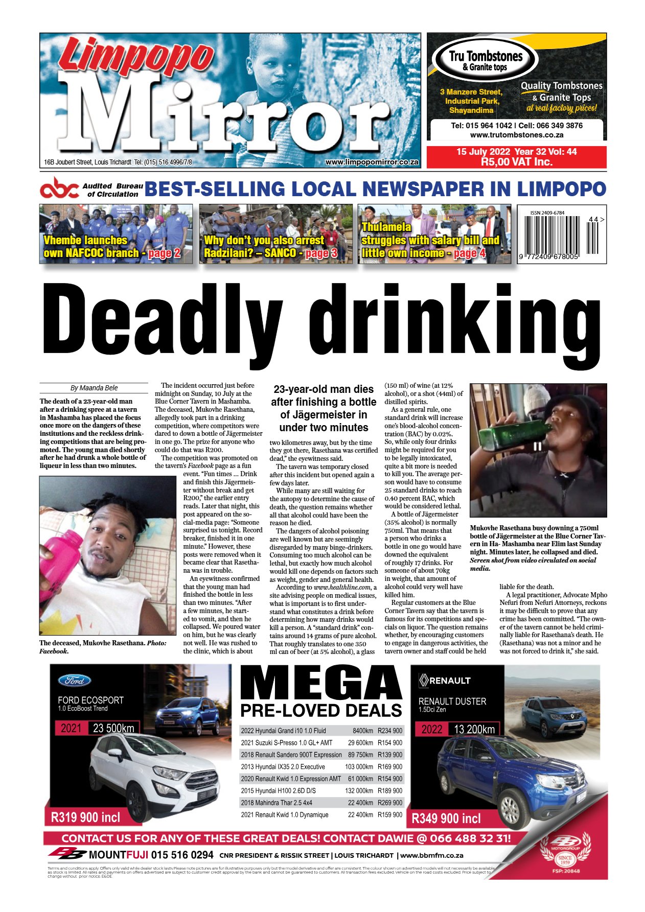 Limpopo Mirror 15 July 2022