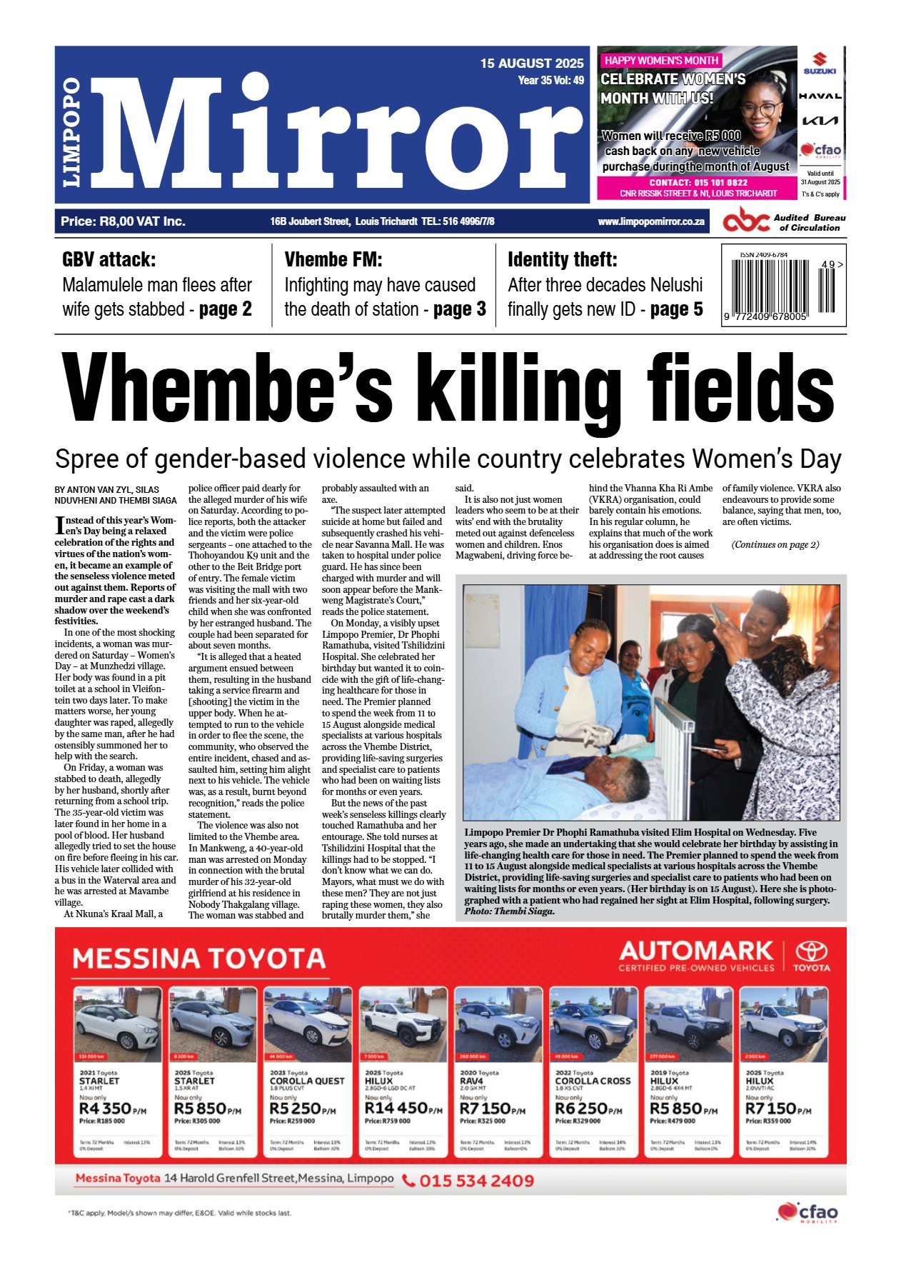 Limpopo Mirror 15 Aug 2025