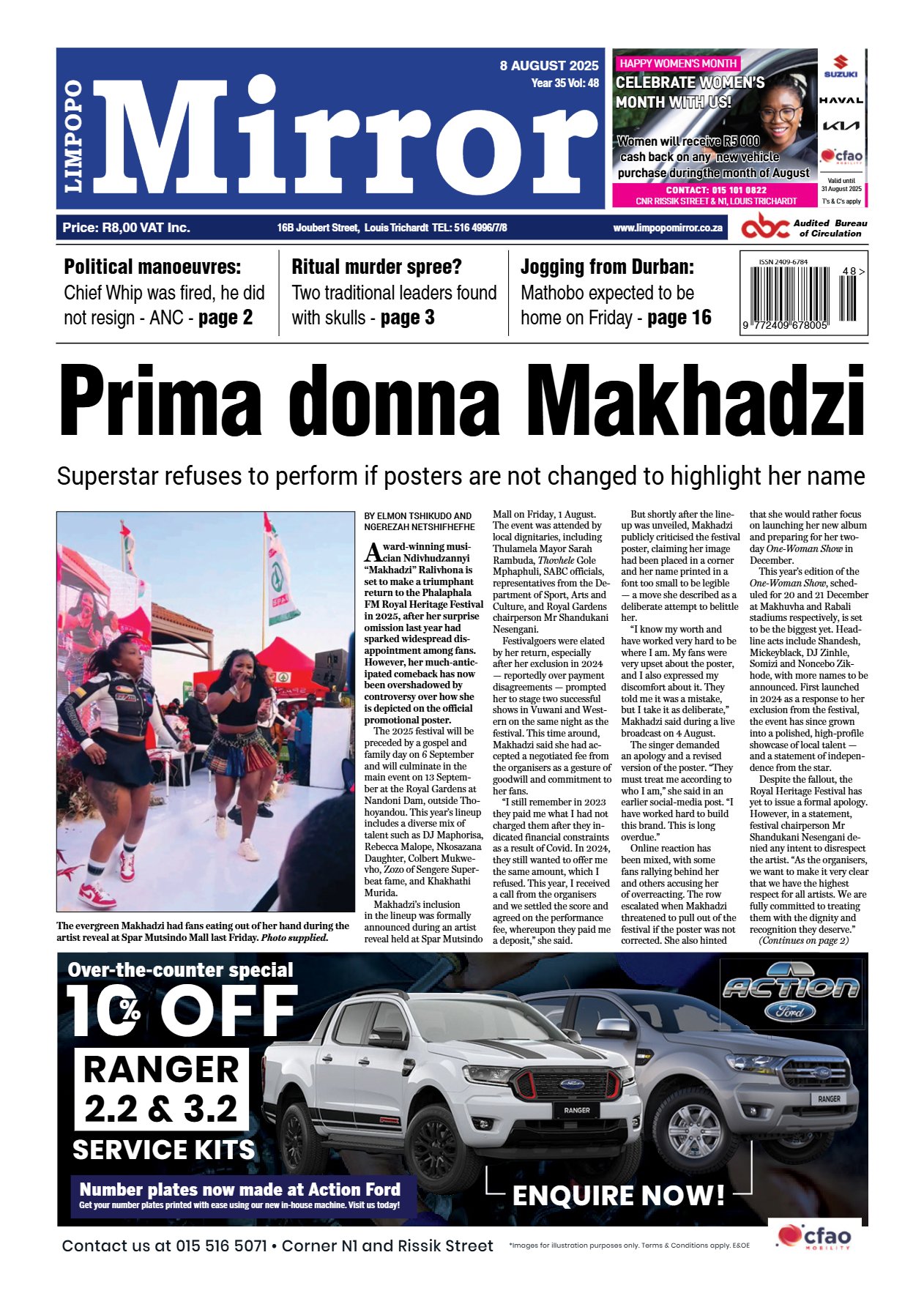 Limpopo Mirror 8 Aug 2025