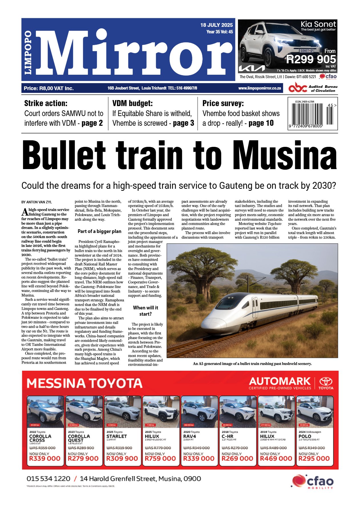 Limpopo Mirror 18 July 2025