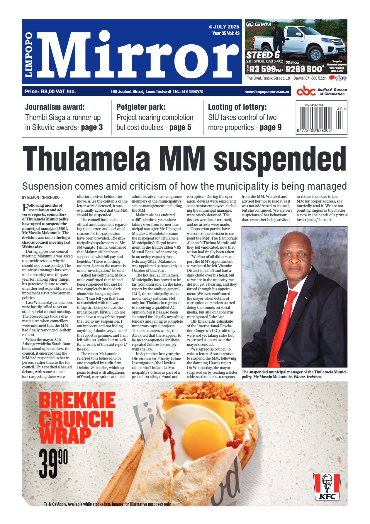 Limpopo Mirror 4 July 2025