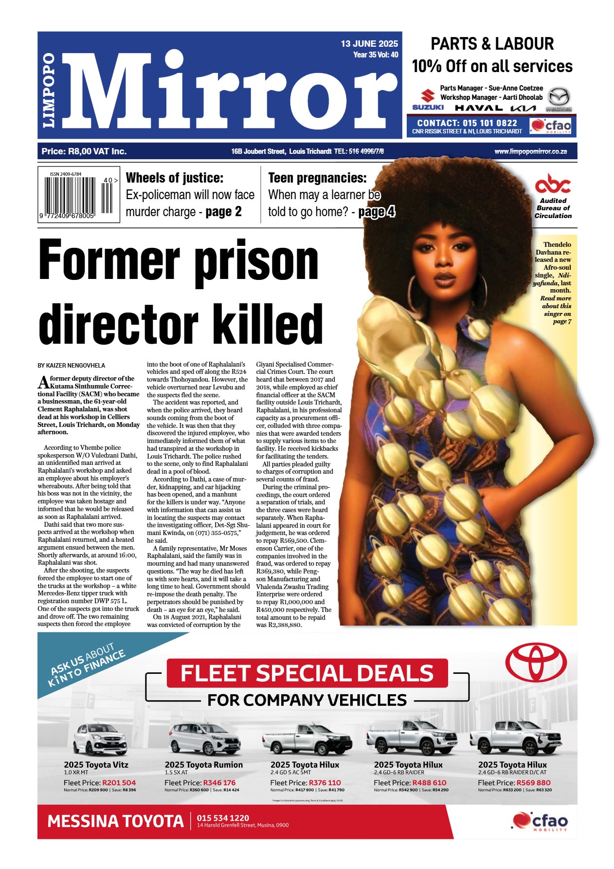 Limpopo Mirror 13 June 2025