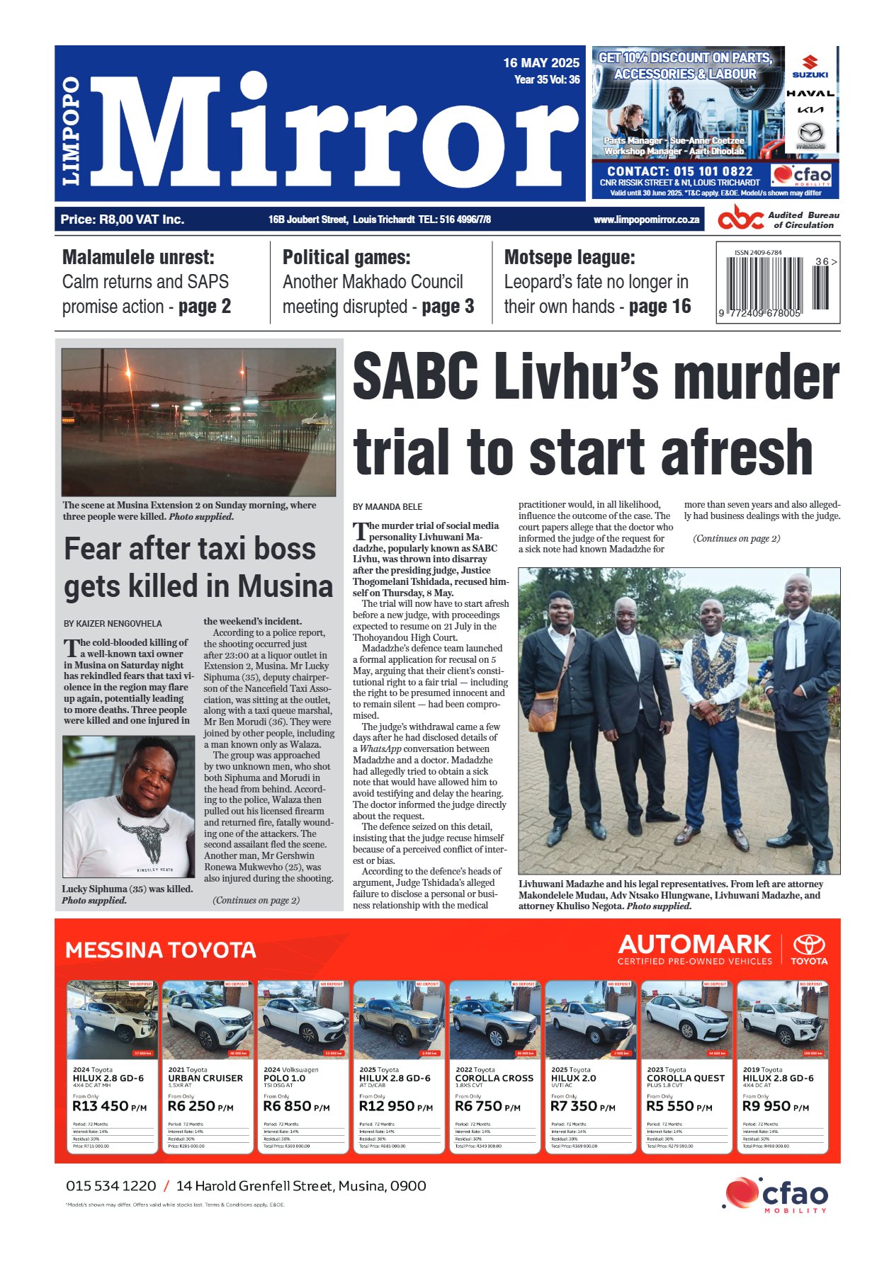 Limpopo Mirror 16 May 2025