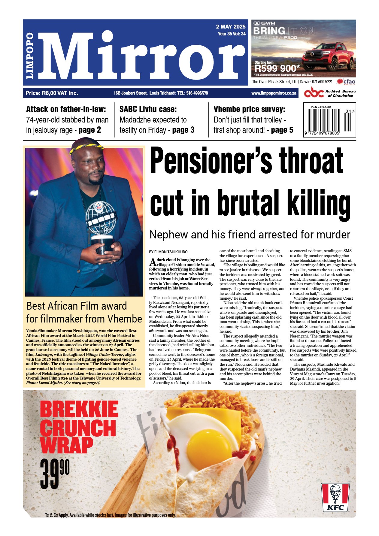 Limpopo Mirror 2 May 2025