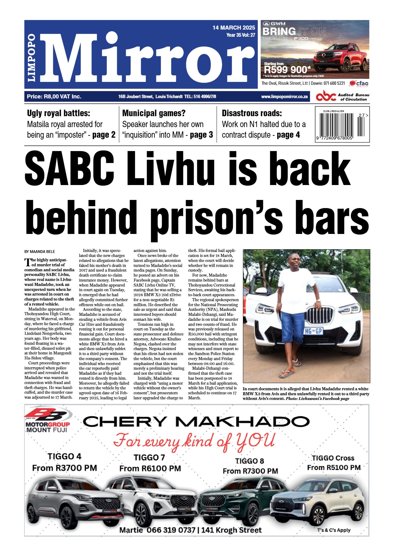 Limpopo Mirror 14 March 2025