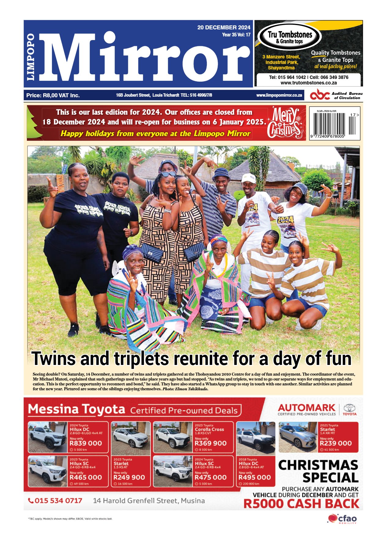 Limpopo Mirror 20 Dec 2024