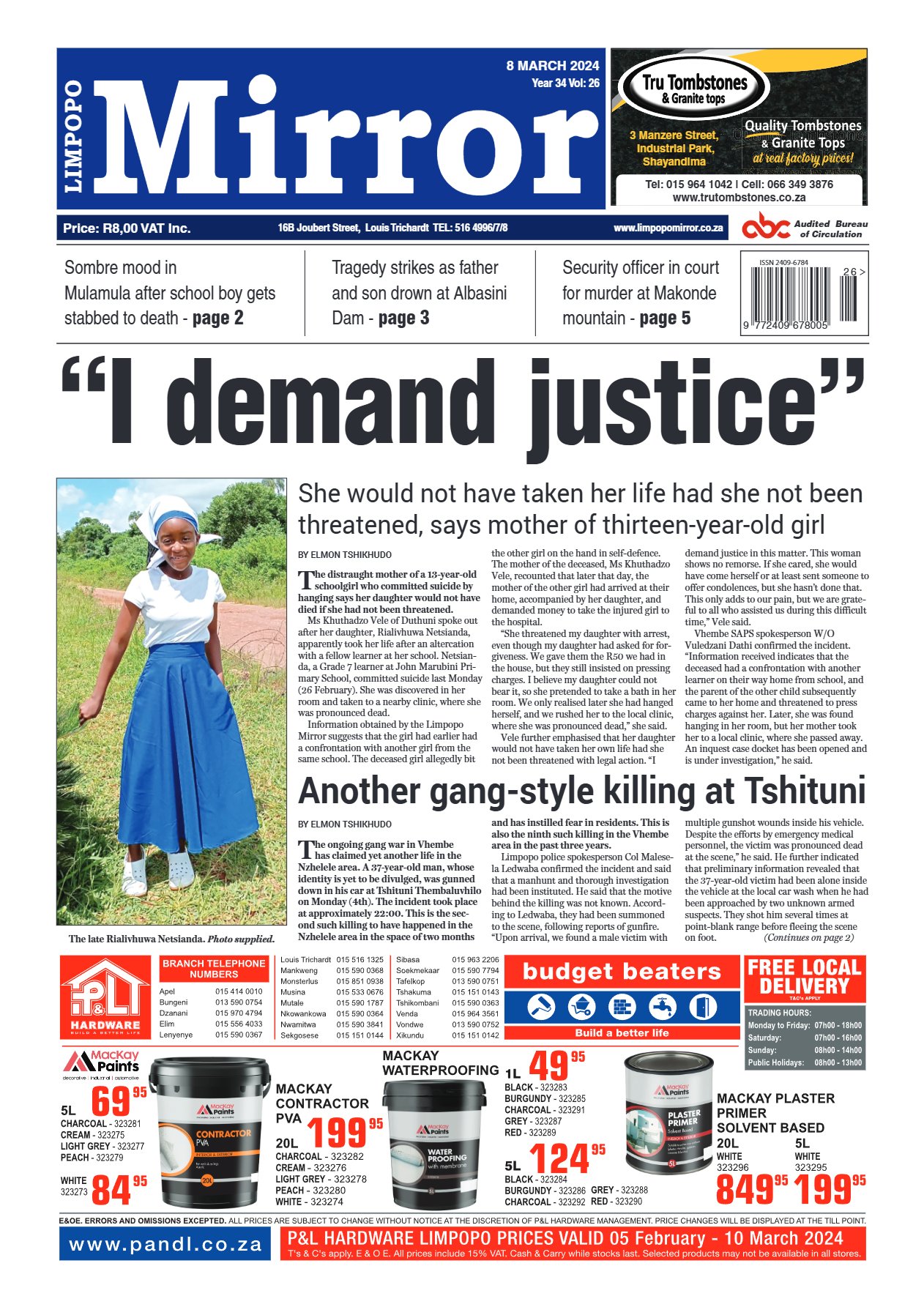 Limpopo Mirror 8 March 2024