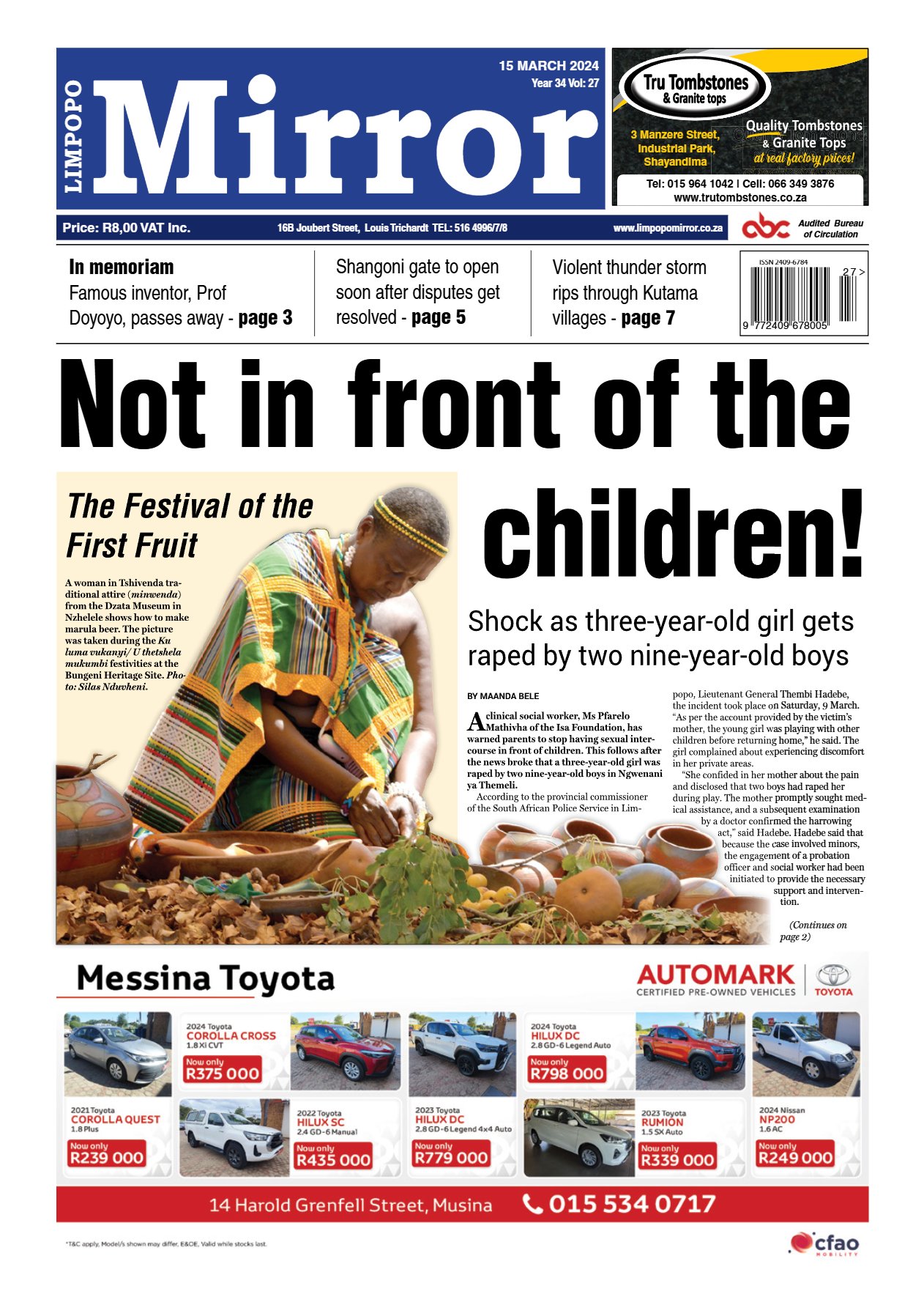 Limpopo Mirror 15 March 2024