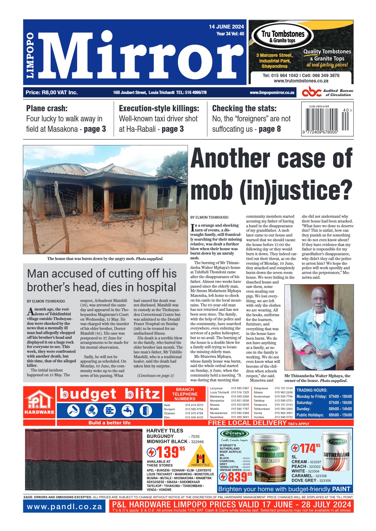 Limpopo Mirror 14 June 2024