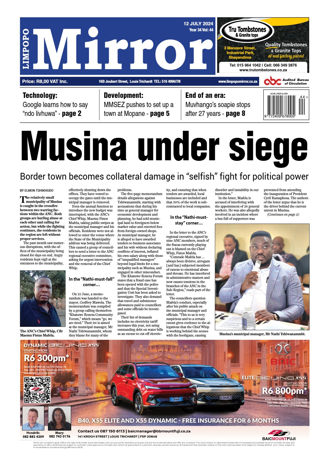 Limpopo Mirror 12 July 2024