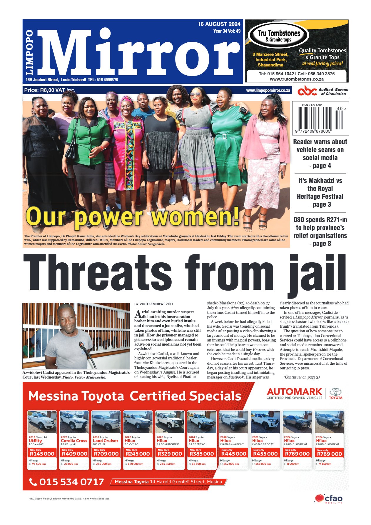 Limpopo Mirror 16 Aug 2024