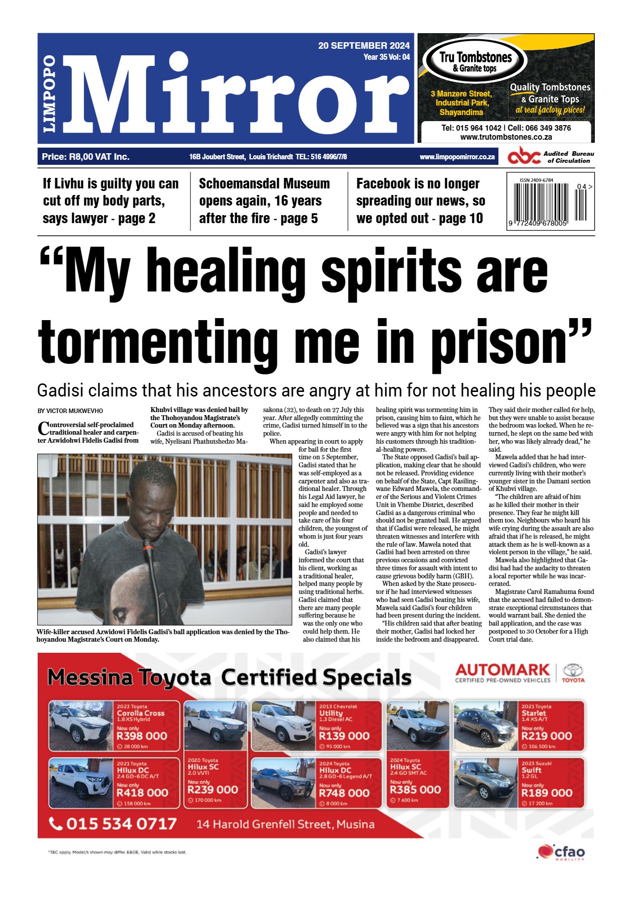 Limpopo Mirror 20 Sept 2024