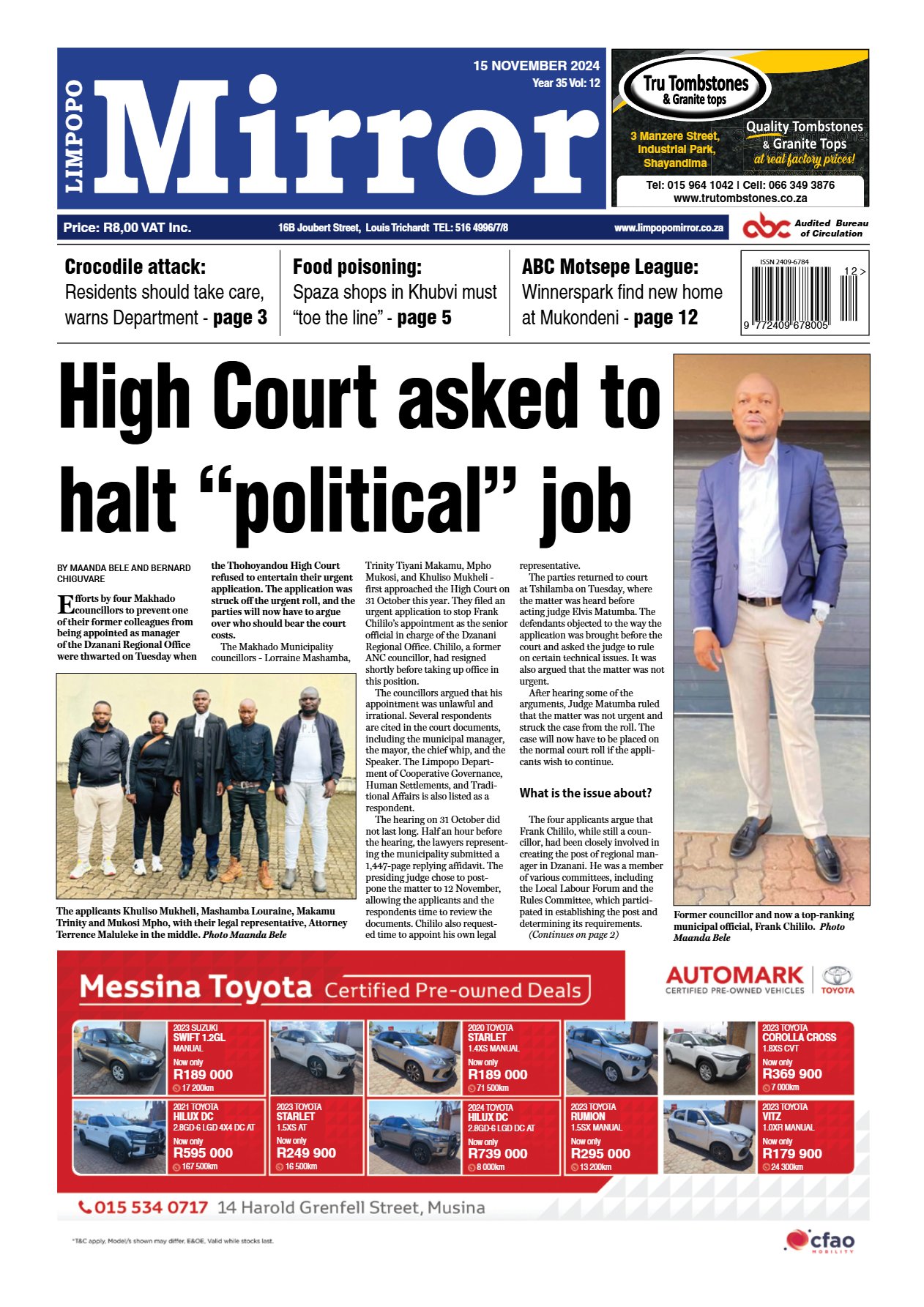 Limpopo Mirror 15 Nov 2024