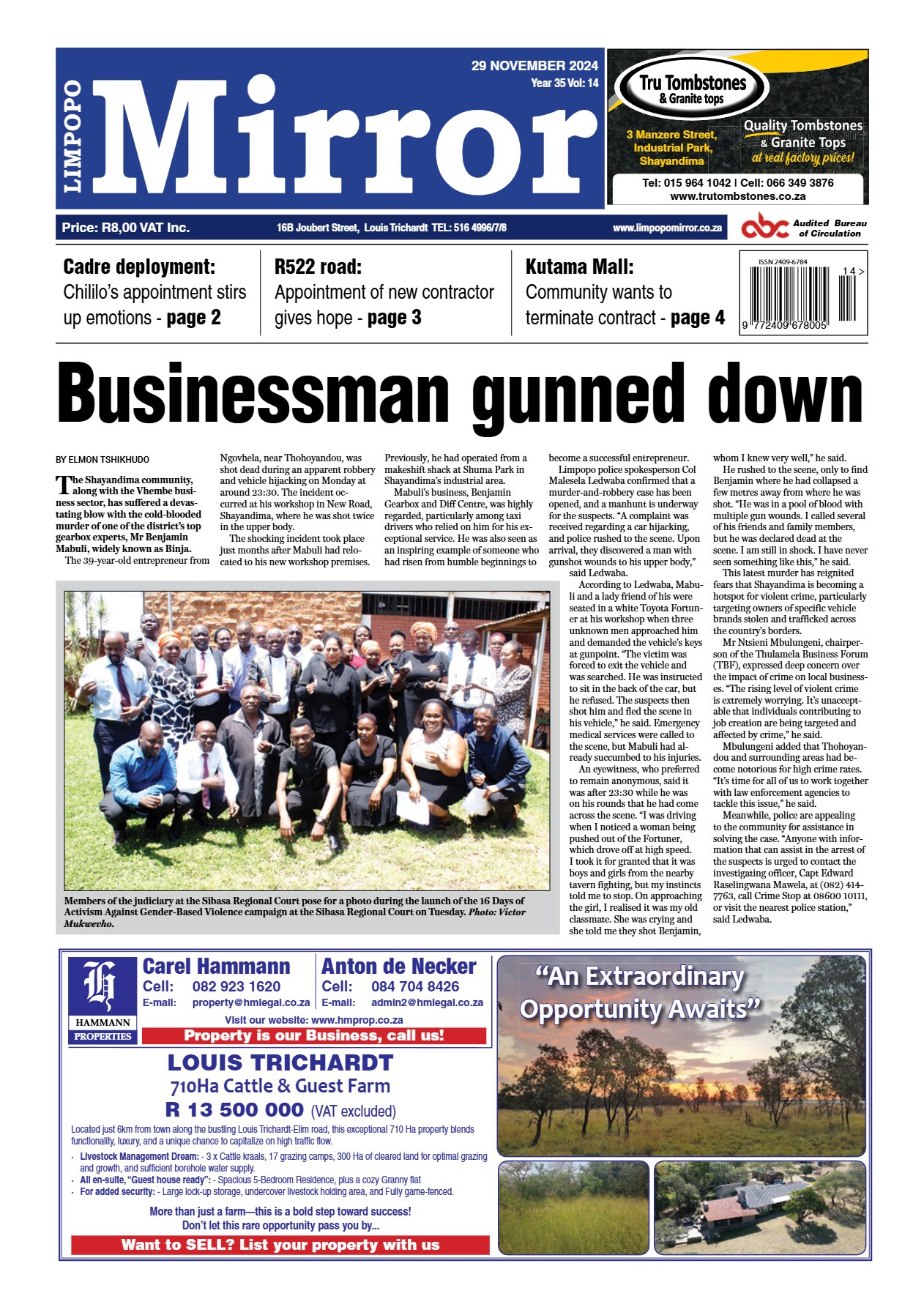 Limpopo Mirror 29 Nov 2024