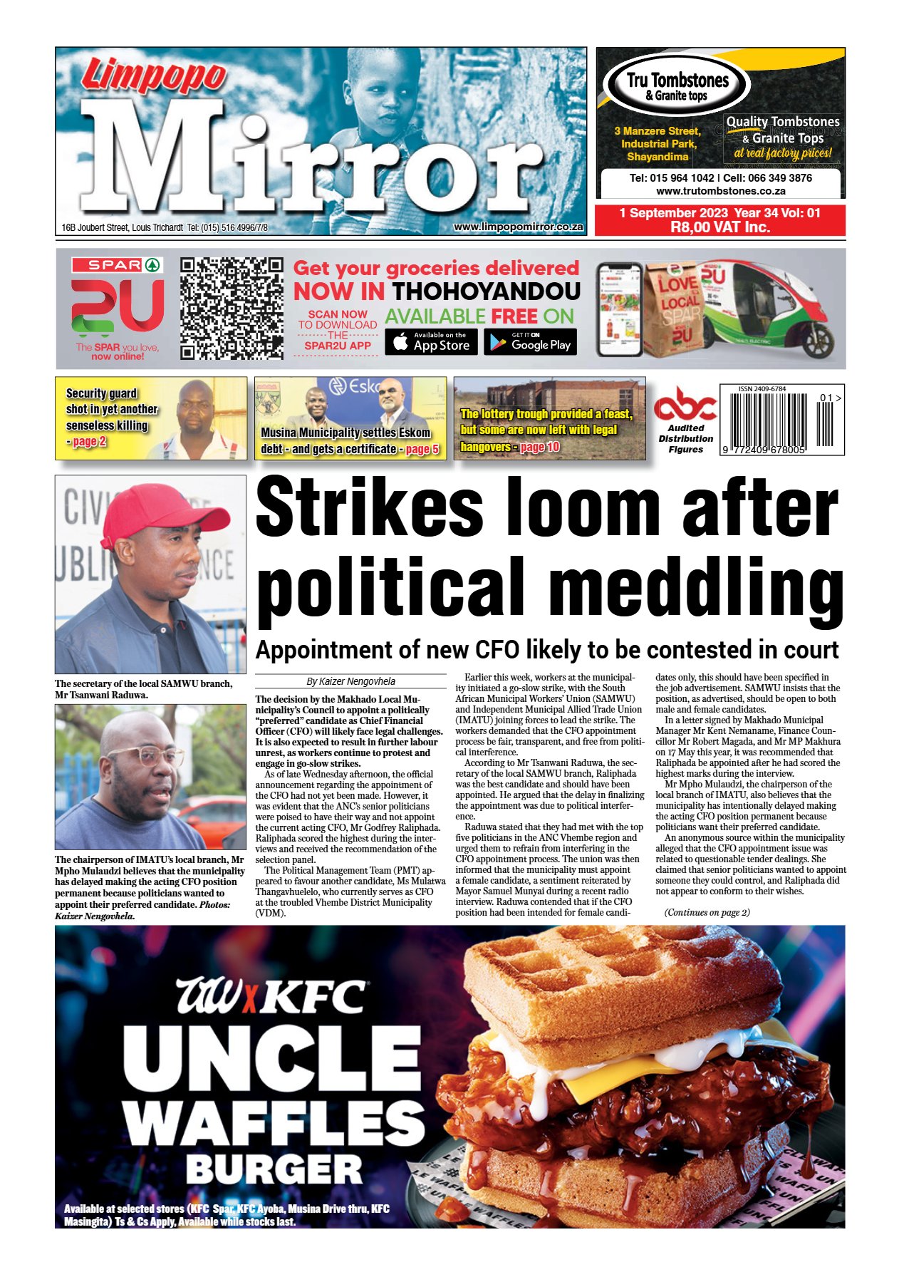 Limpopo Mirror 1 Sept 2023