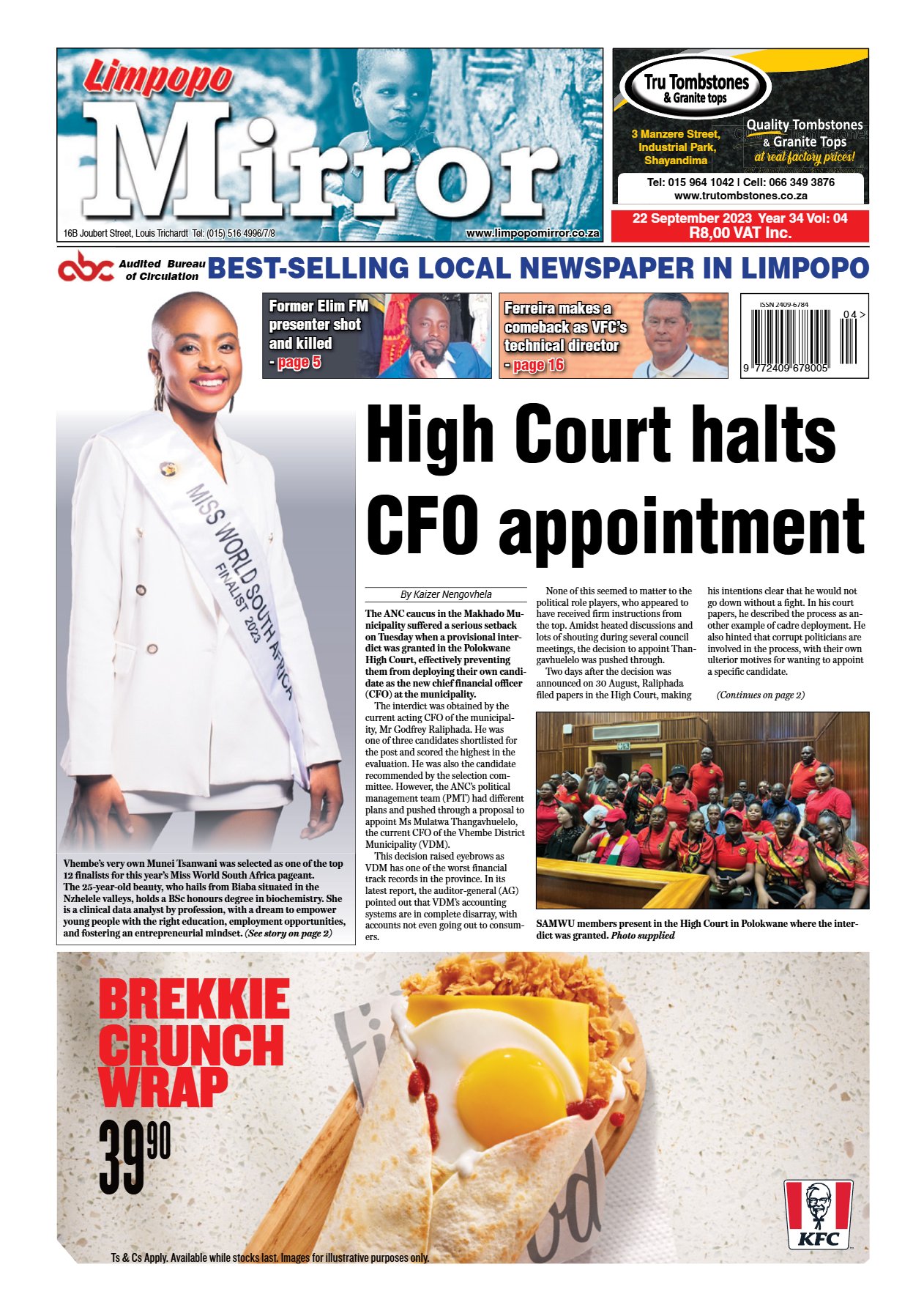Limpopo Mirror 22 Sept 2023