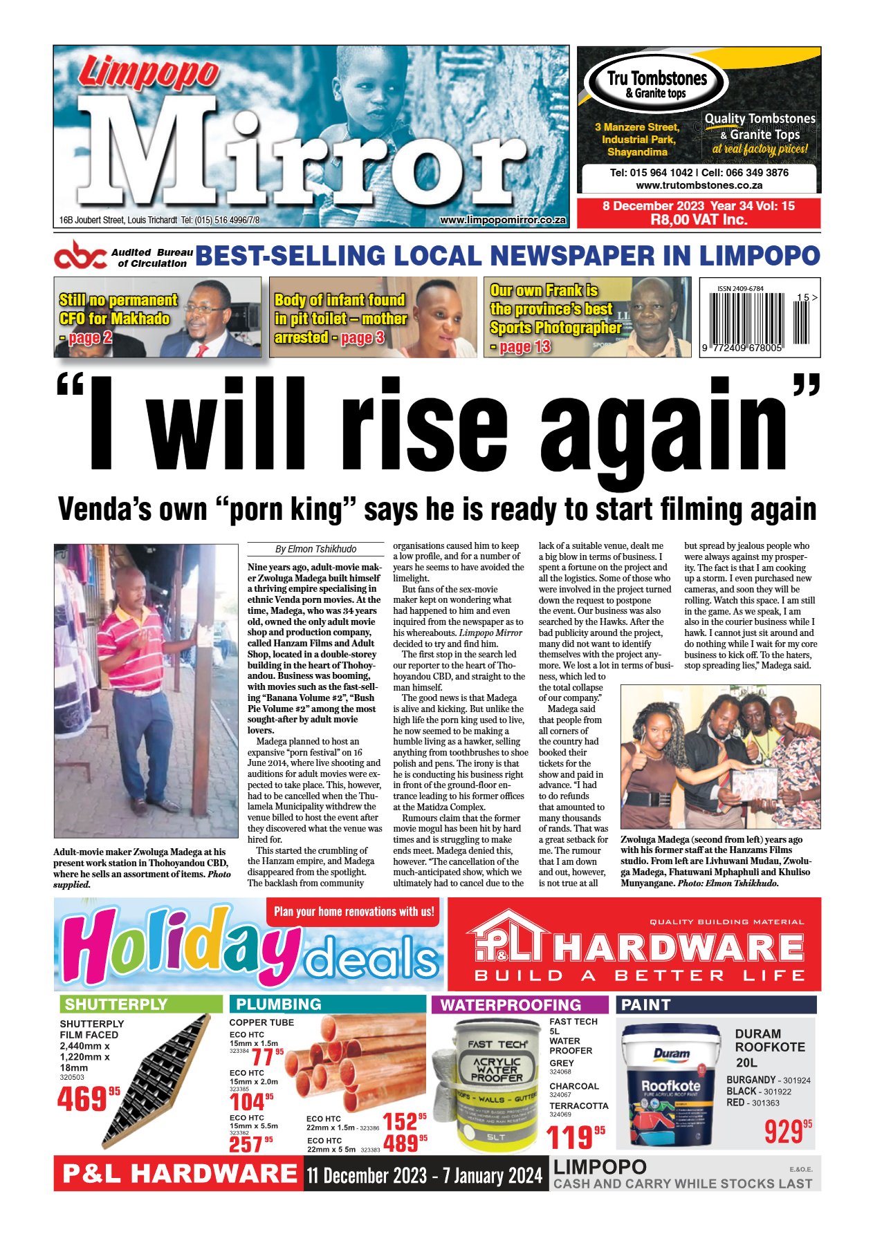 Limpopo Mirror 8 Dec 2023