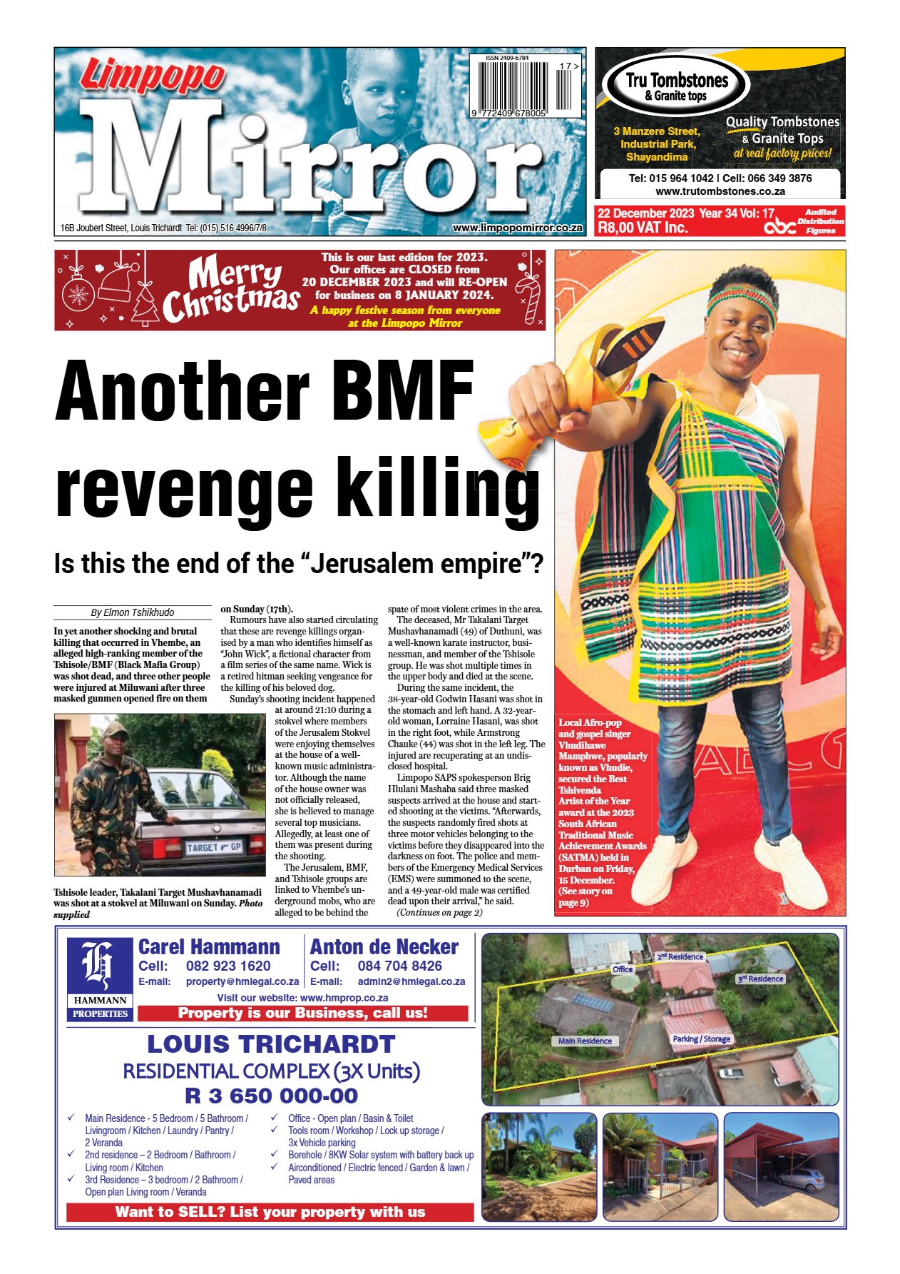 Limpopo Mirror 22 Dec 2023