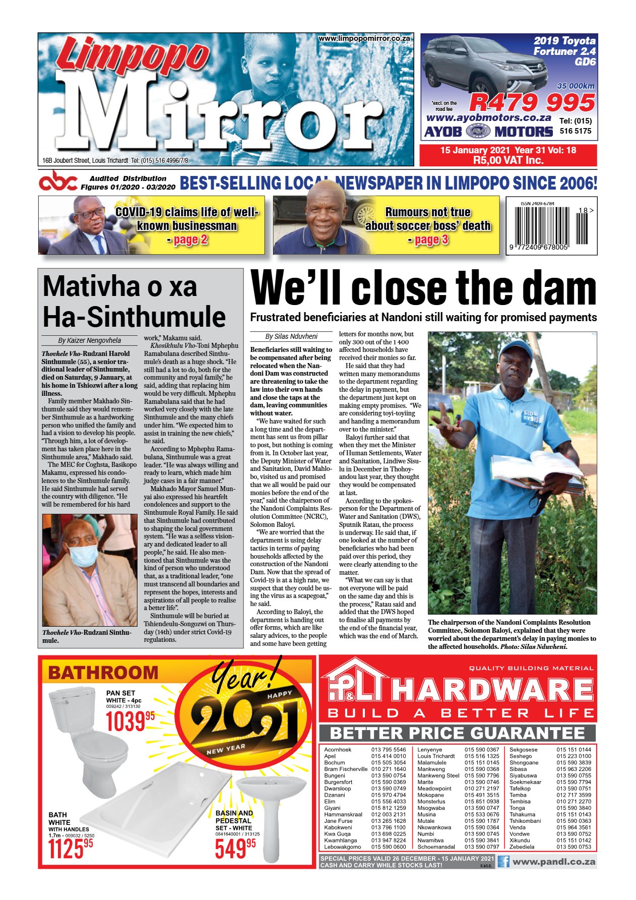 Limpopo Mirror 15 Jan 2021