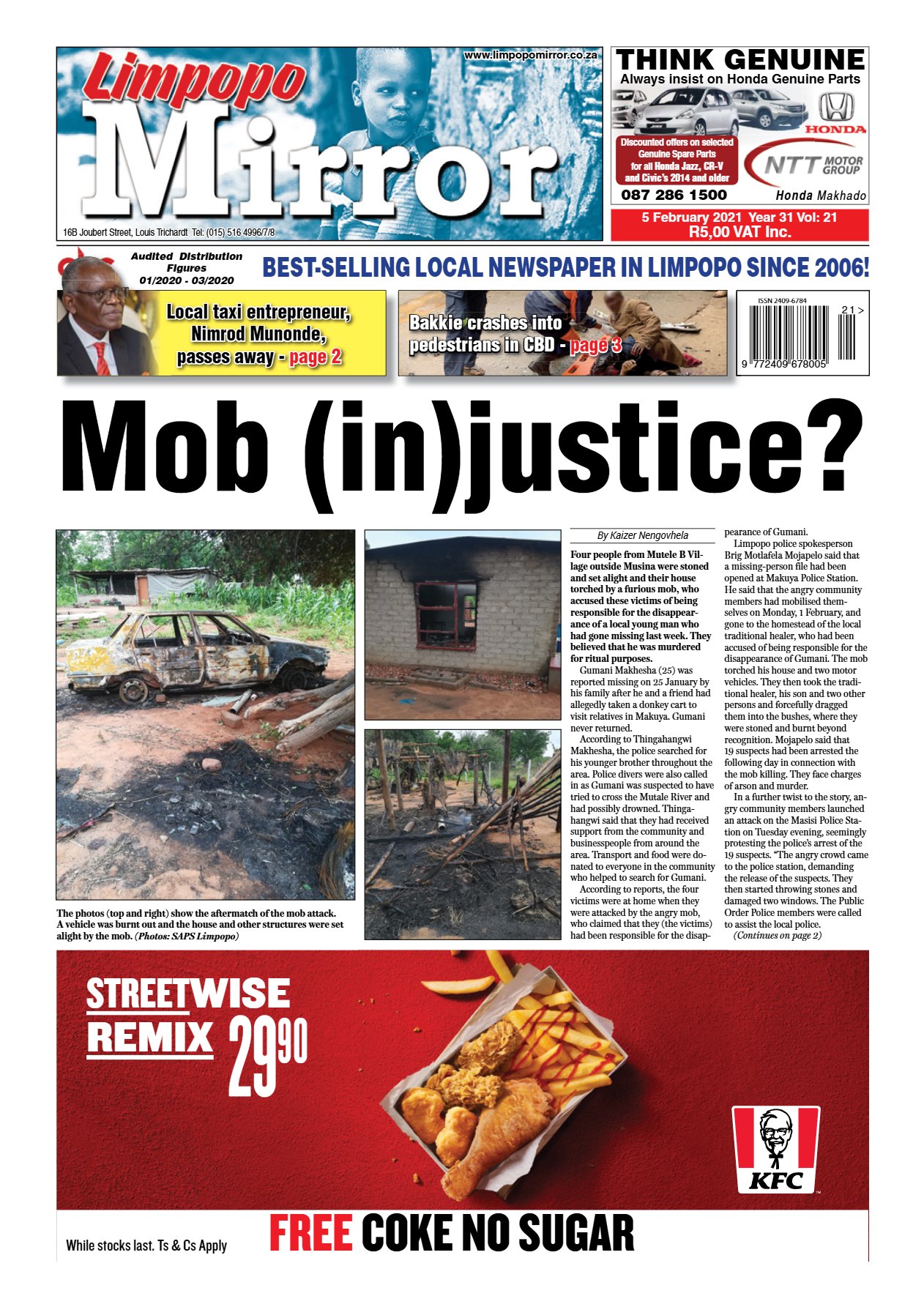 Limpopo Mirror 5 Feb 2021