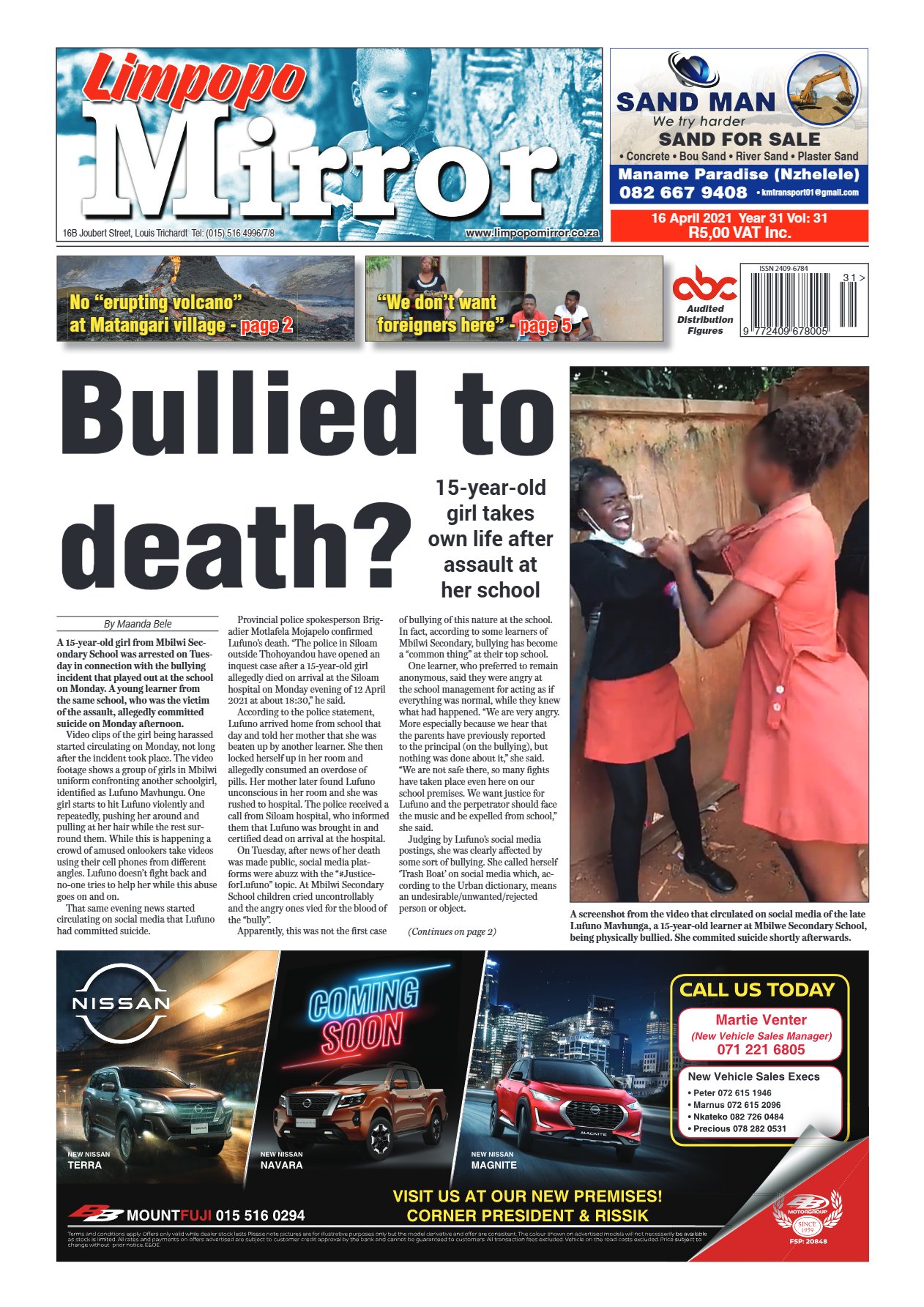 Limpopo Mirror 16 April 2021