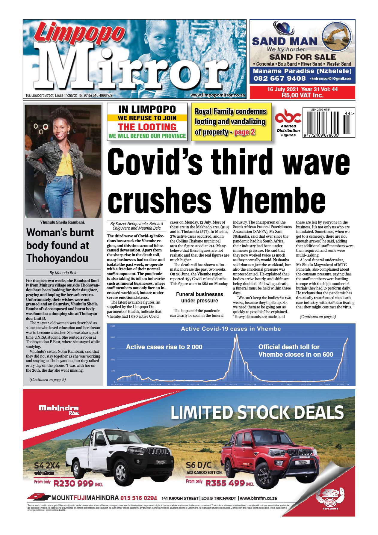 Limpopo Mirror 16 July 2021