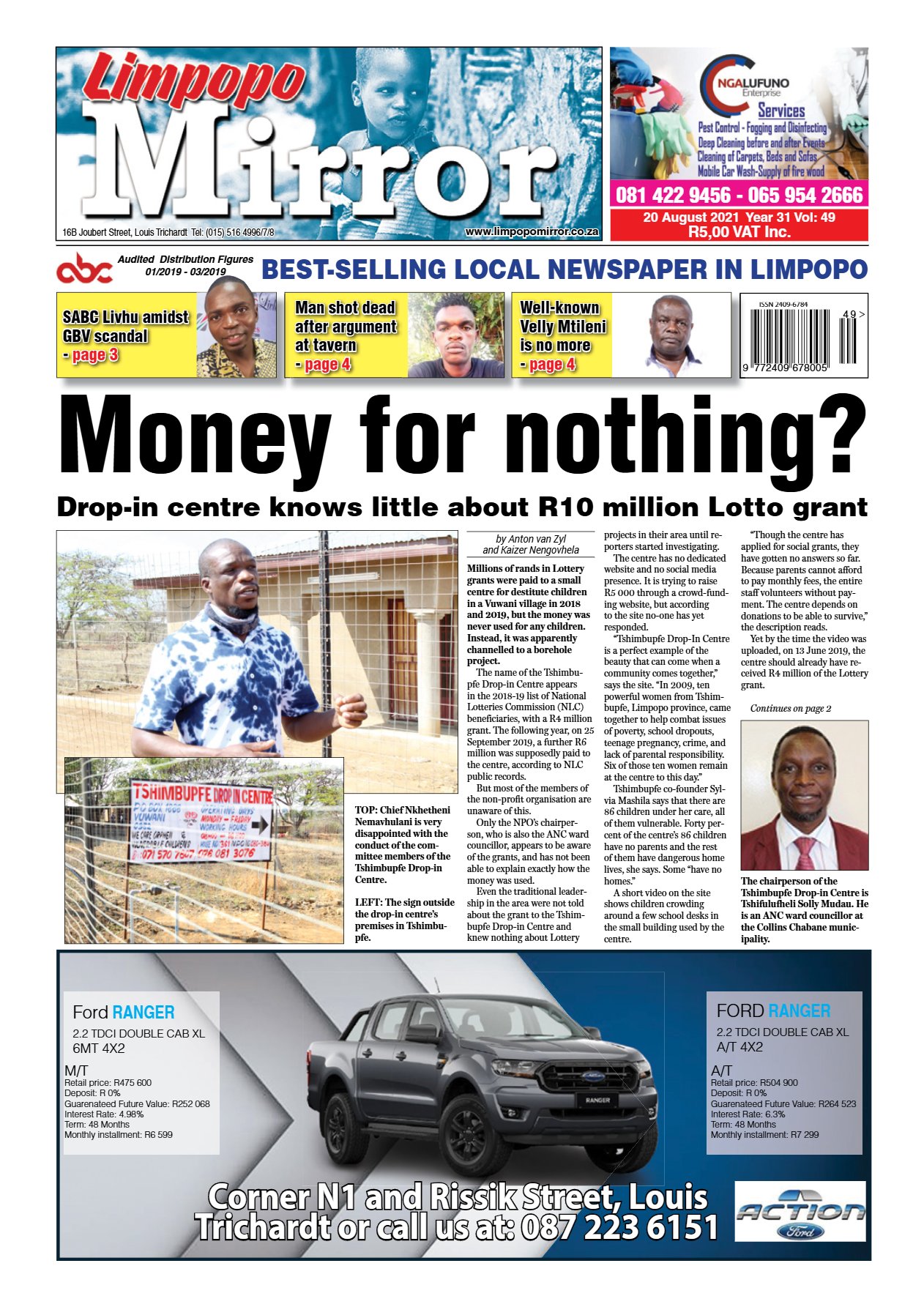 Limpopo Mirror 20 Aug 2021