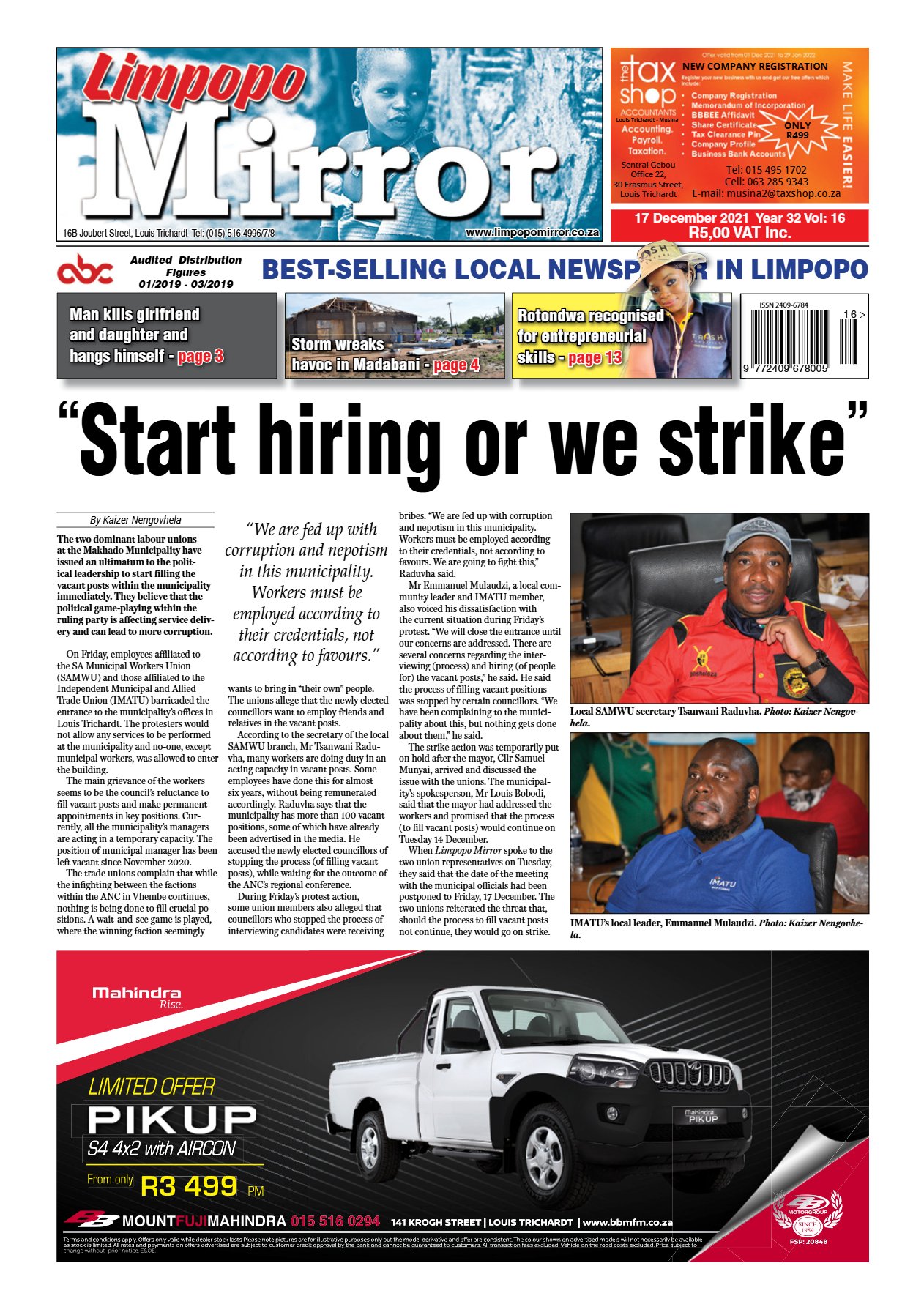 Limpopo Mirror 17 Dec 2021