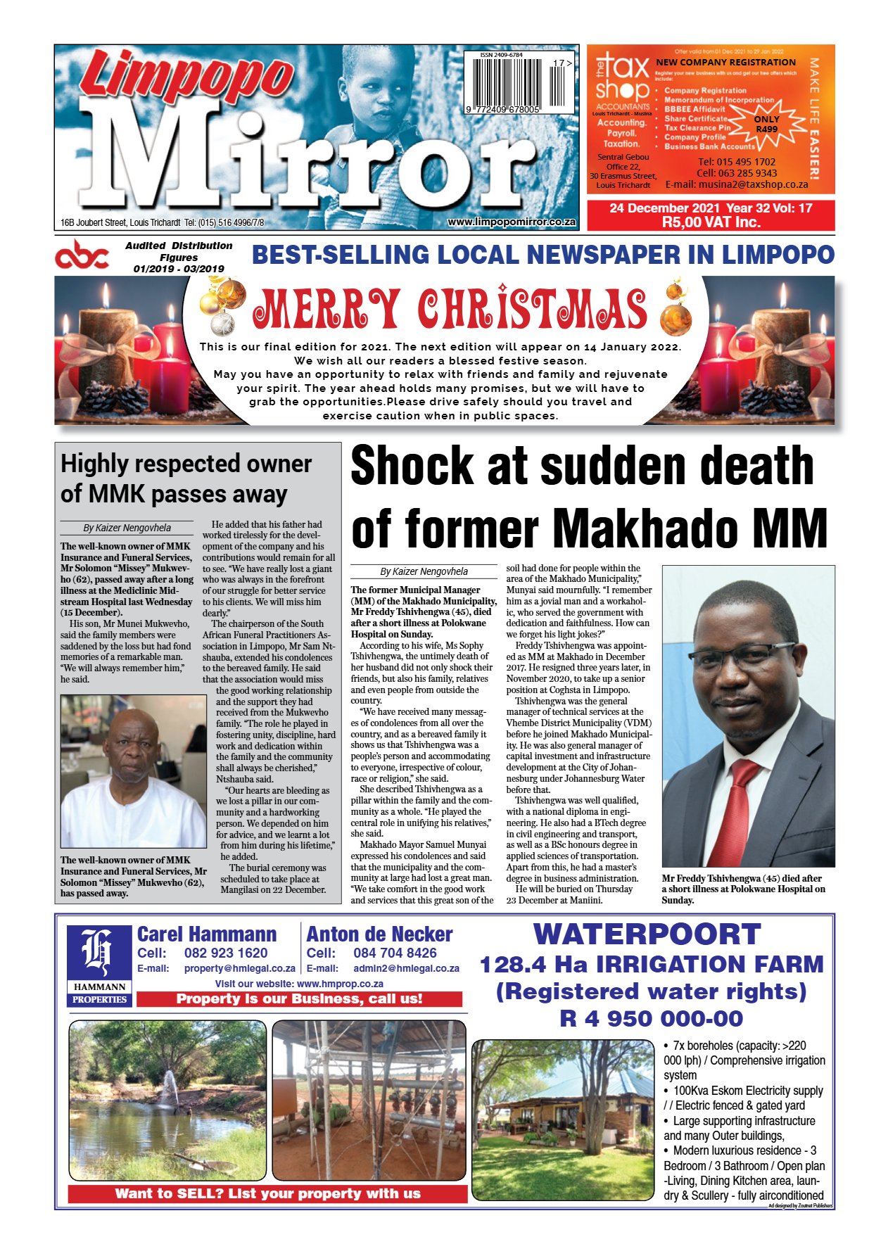 Limpopo Mirror 24 Dec 2021