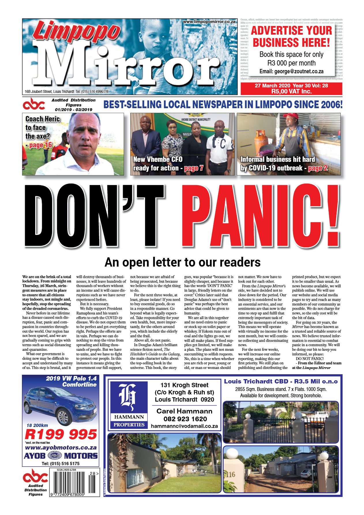 Limpopo Mirror 27 March 2020