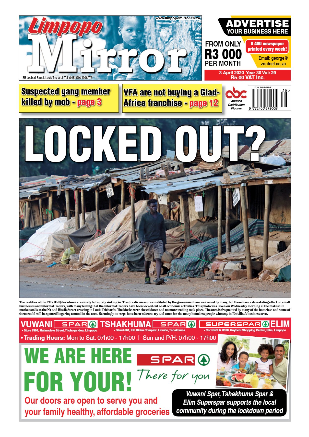 Limpopo Mirror 3 April 2020