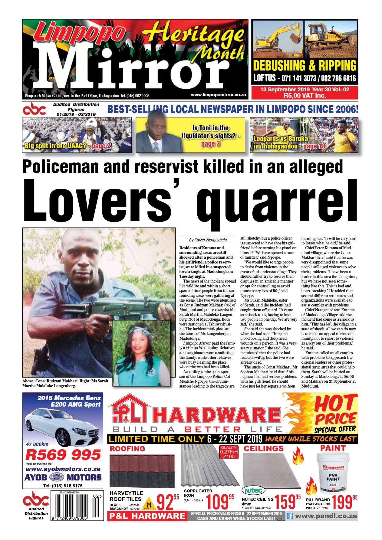 Limpopo Mirror 13 Sept 2019