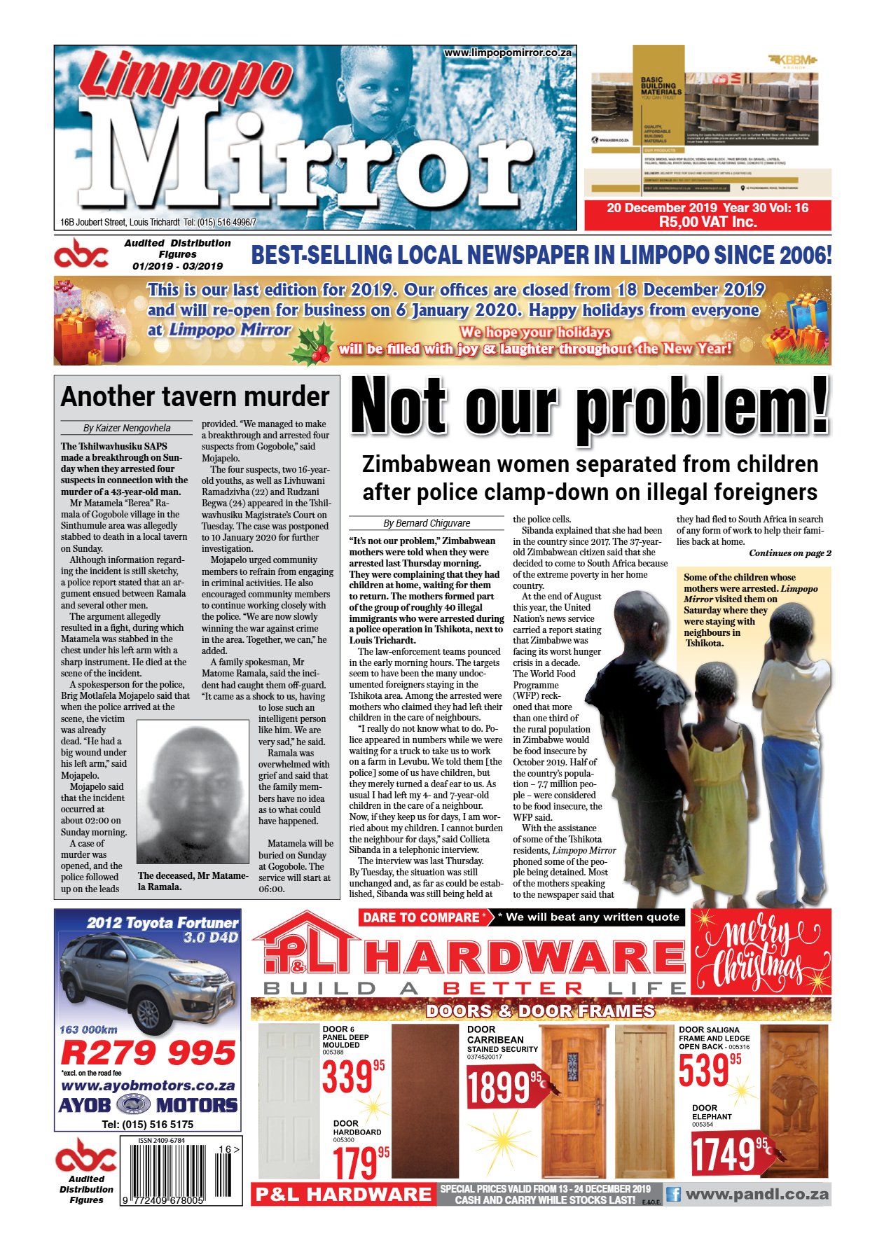 Limpopo Mirror 20 Dec 2019