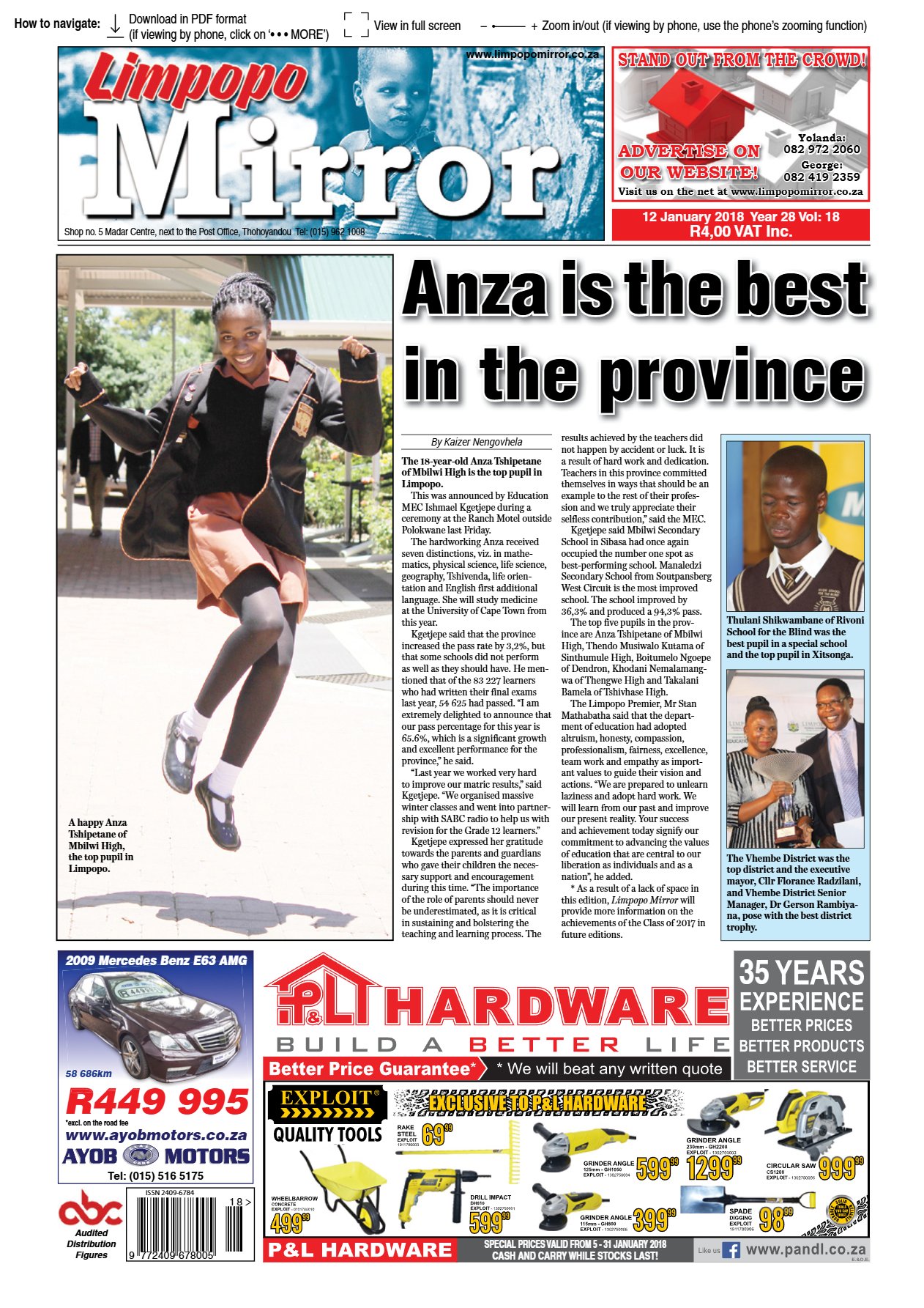 Limpopo Mirror 12 Jan 2018
