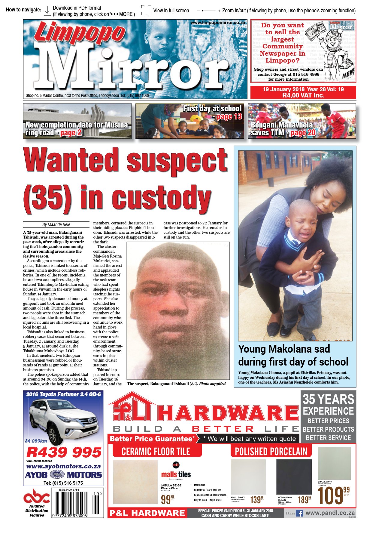 Limpopo Mirror 19 Jan 2018