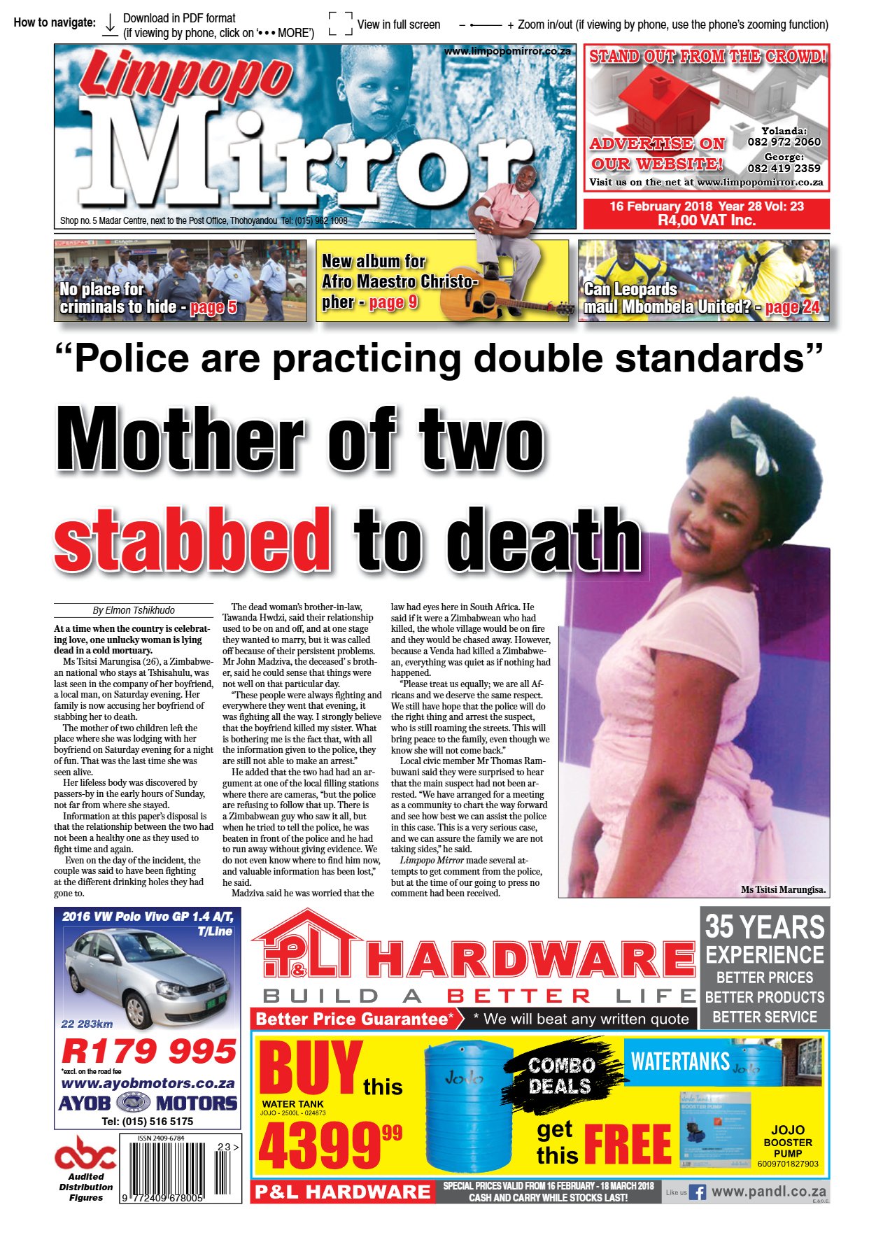 Limpopo Mirror 16 Feb 2018