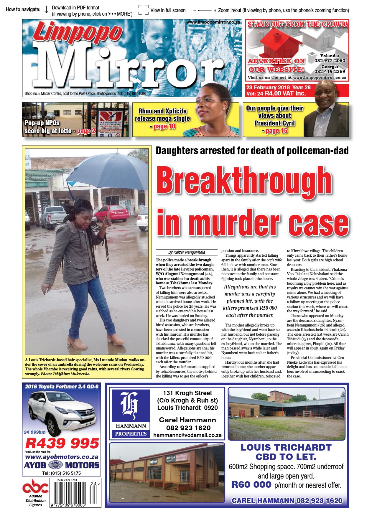 Limpopo Mirror 23 Feb 2018