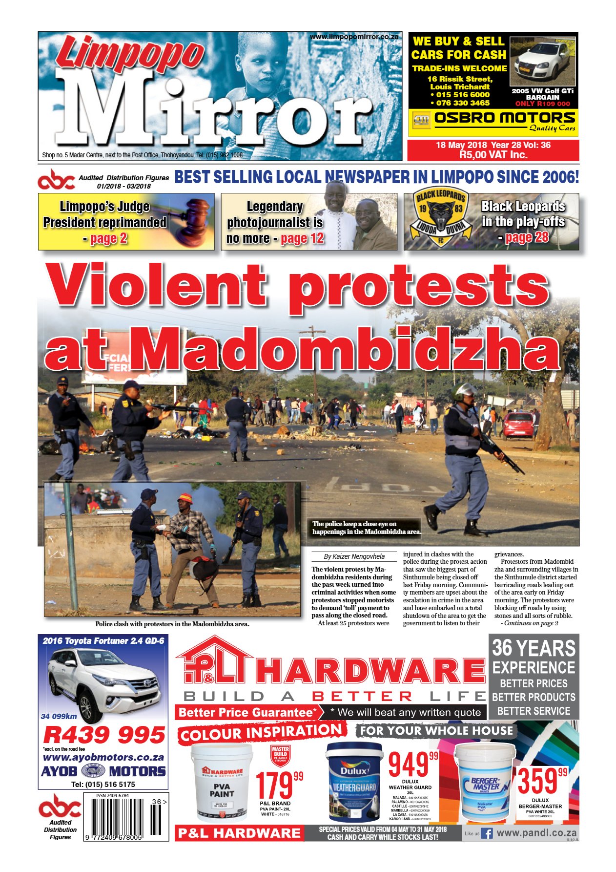 Limpopo Mirror 18 May 2018