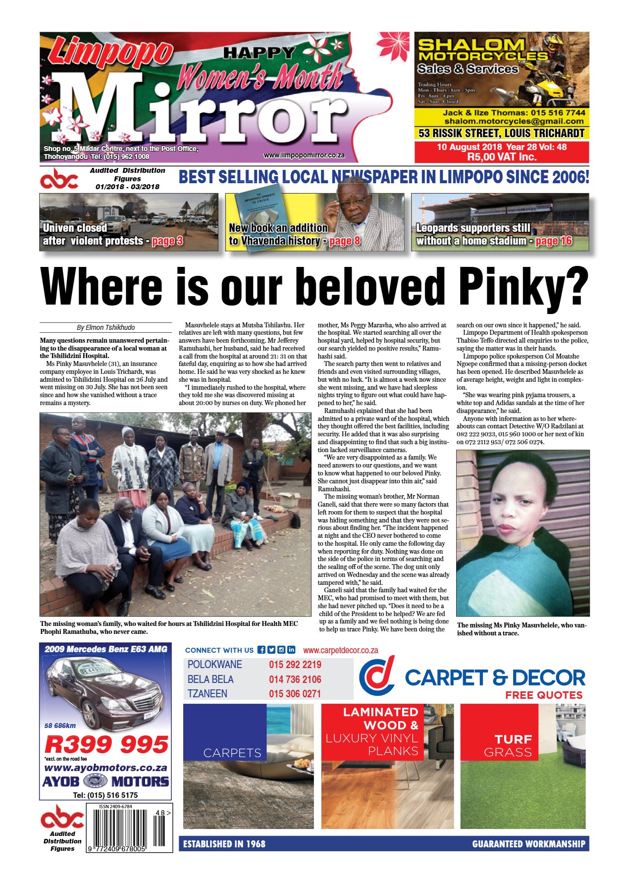 Limpopo Mirror 10 Aug 2018