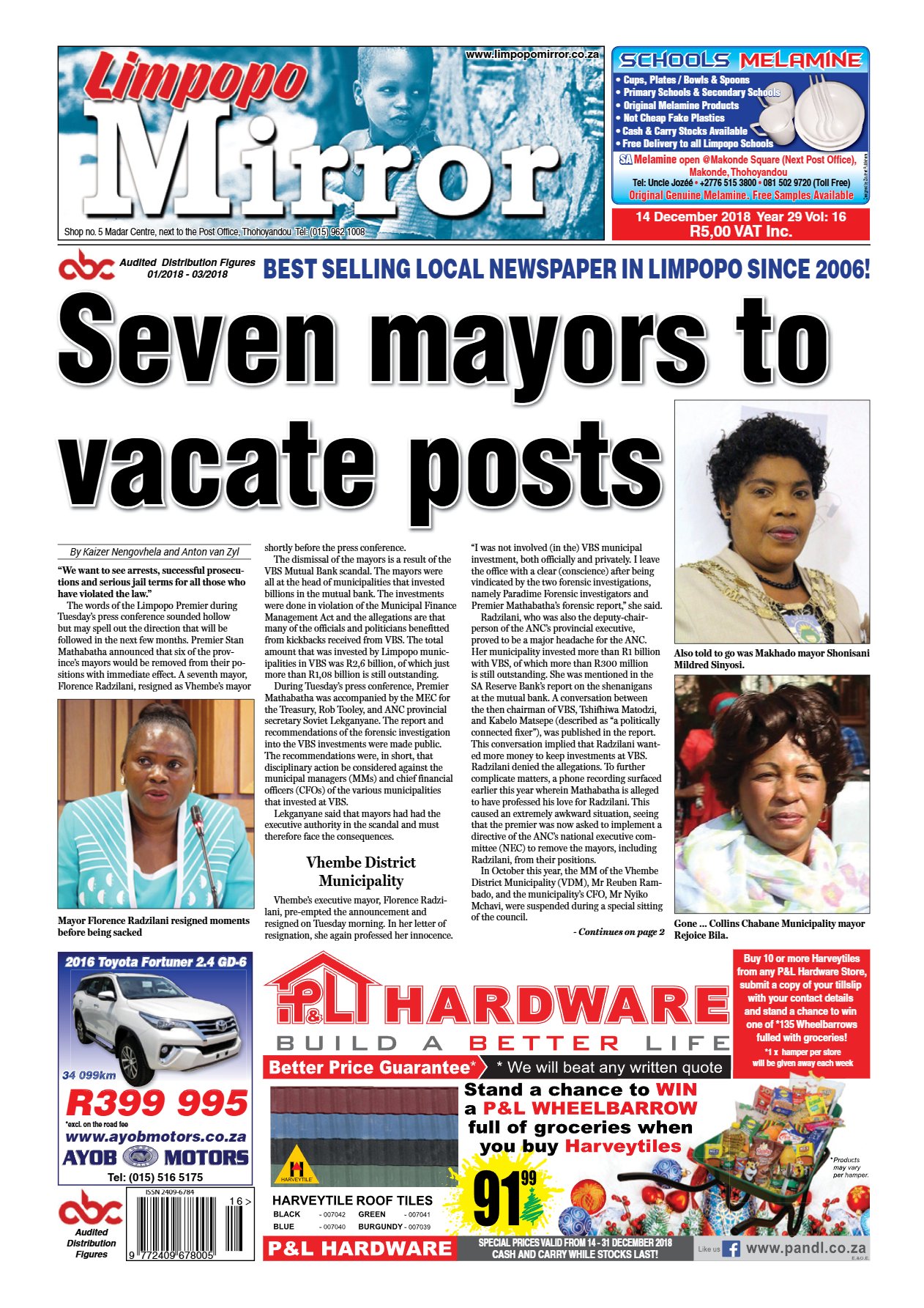 Limpopo Mirror 14 Dec 2018