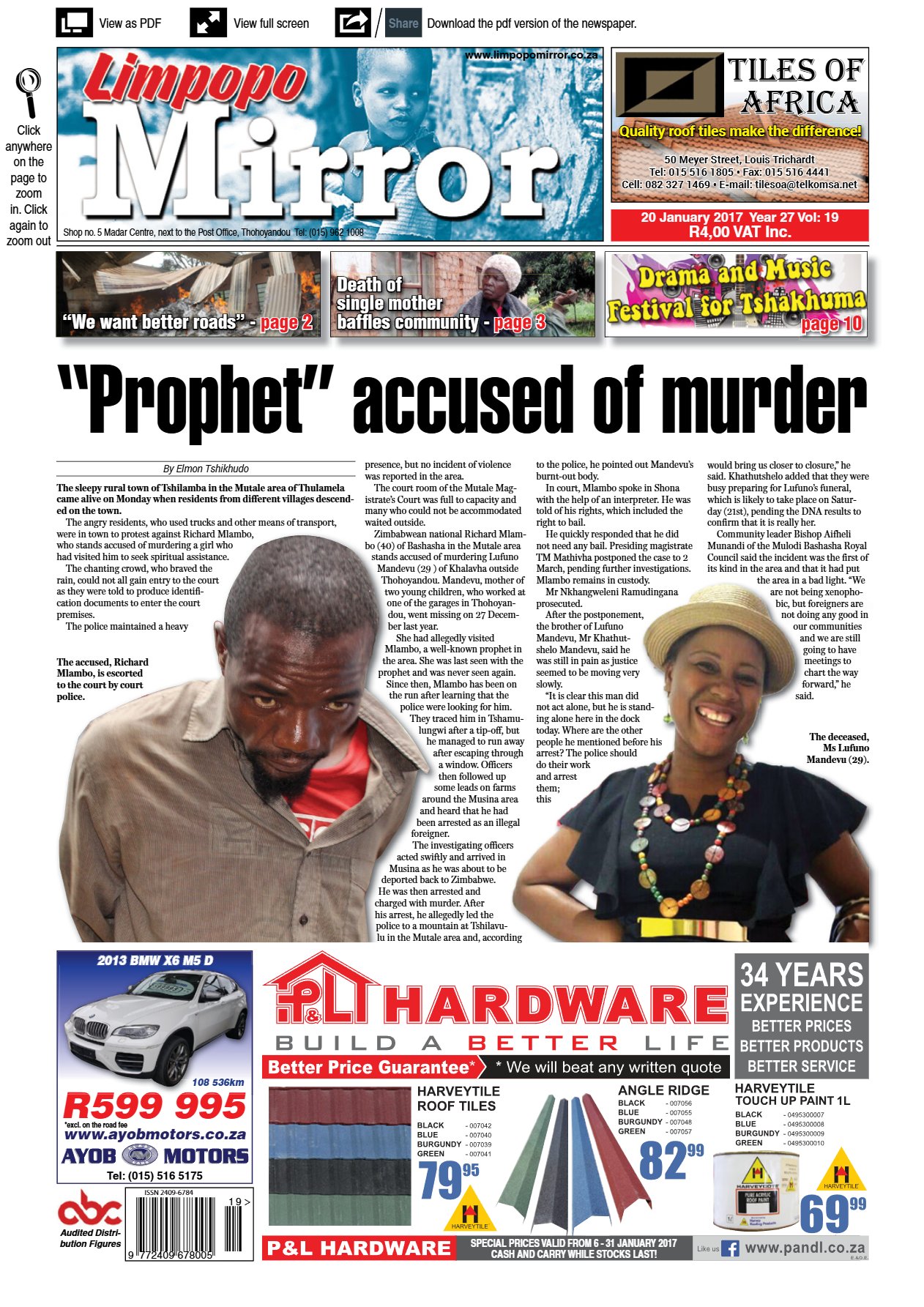 Limpopo Mirror 20 Jan 2017
