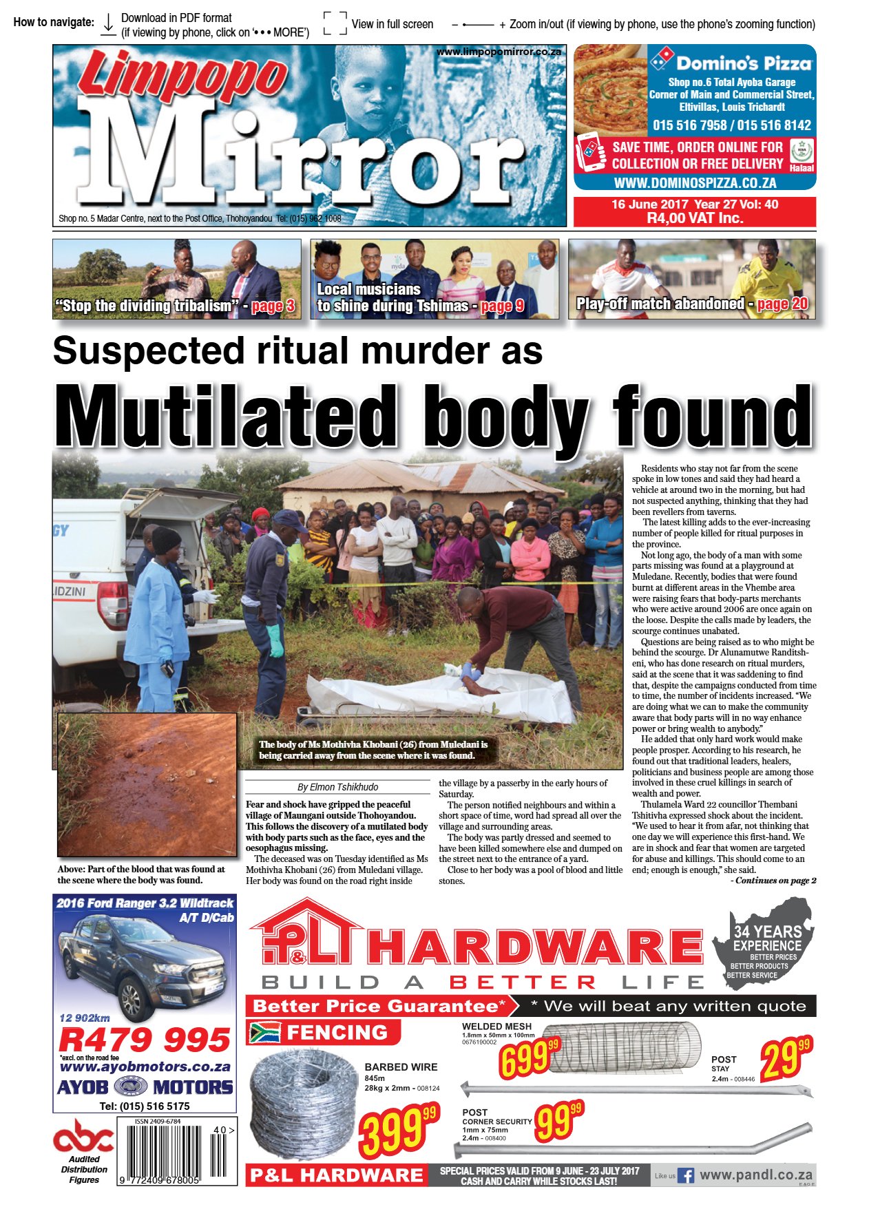 Limpopo Mirror 16 June 2017