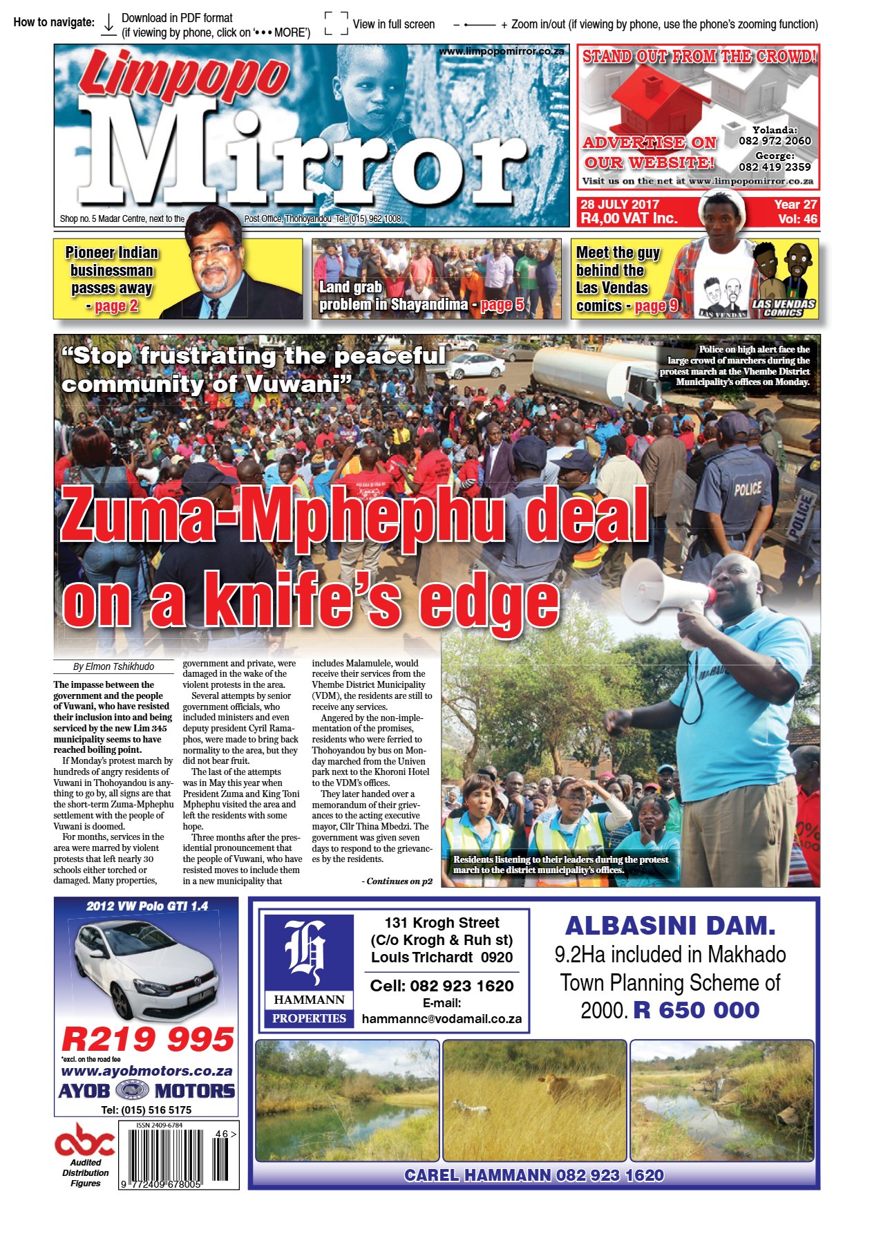 Limpopo Mirror 28 July 2017