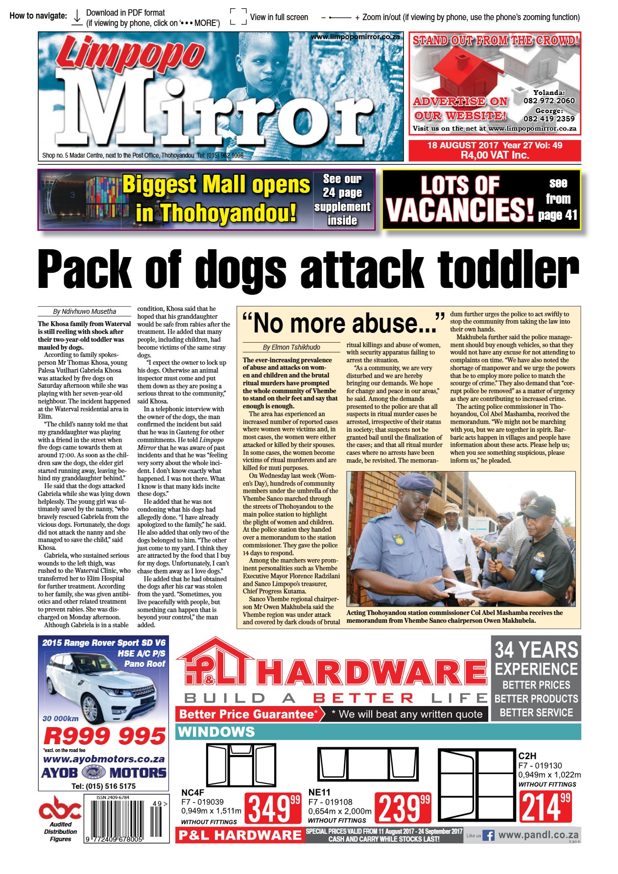 Limpopo Mirror 18 Aug 2017