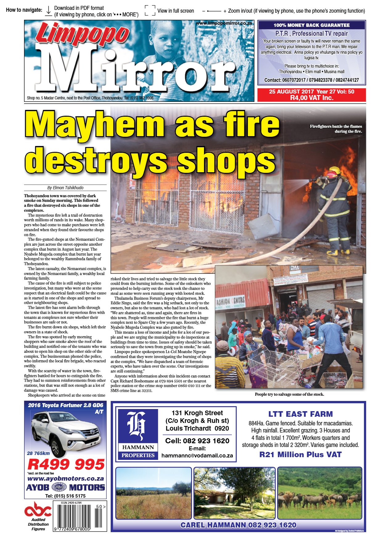 Limpopo Mirror 25 Aug 2017