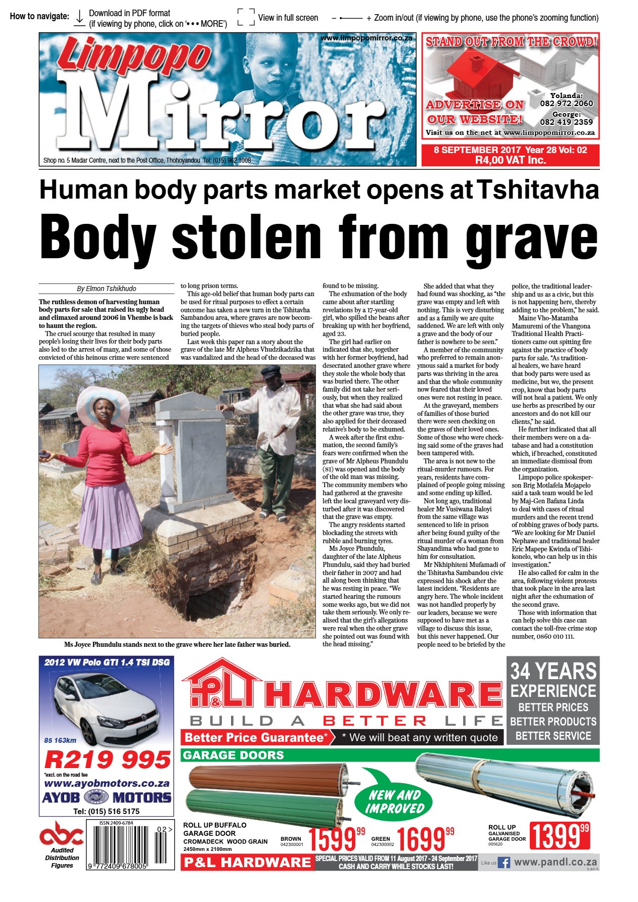 Limpopo Mirror 8 Sept 2017