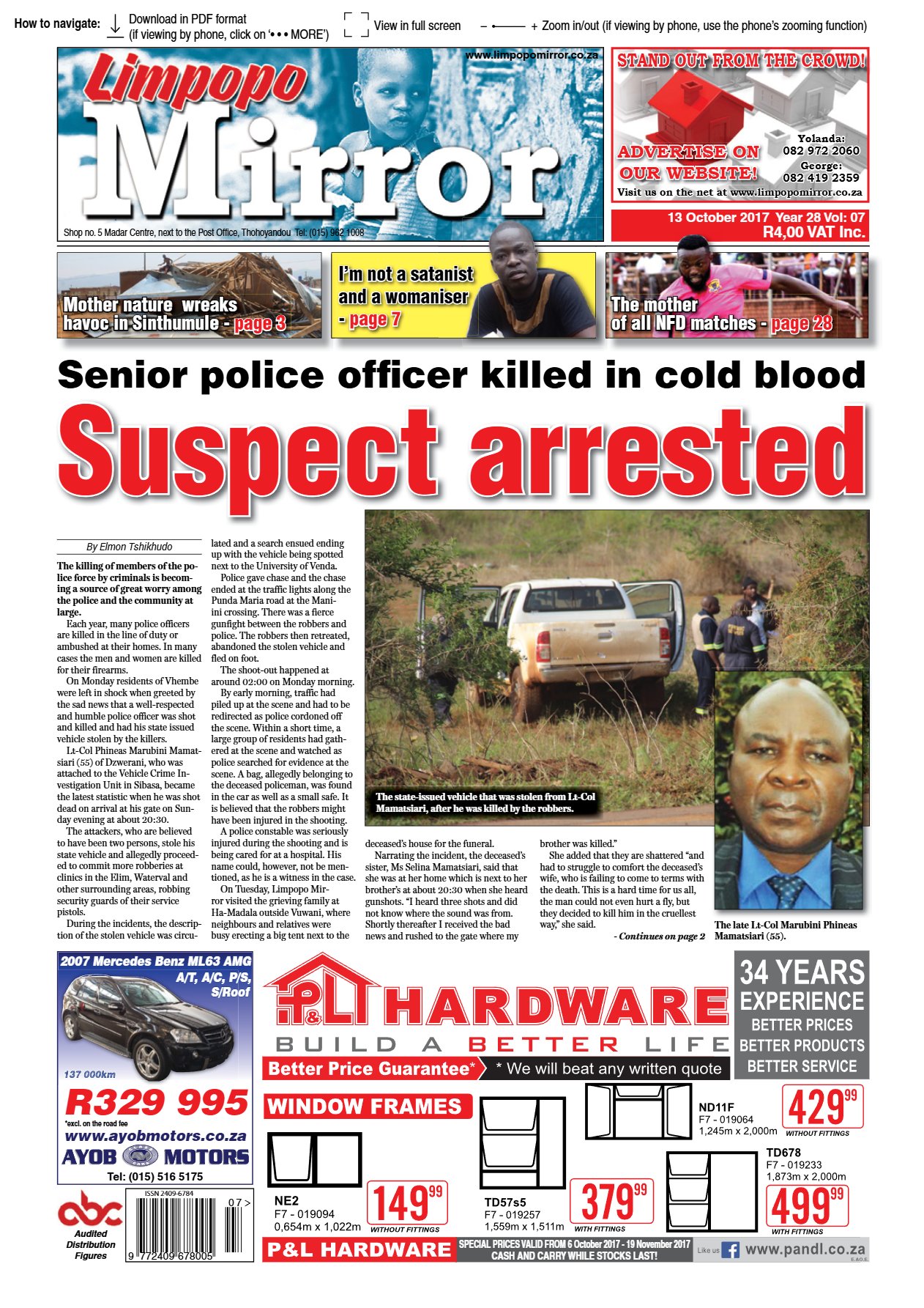 Limpopo Mirror 13 Oct 2017
